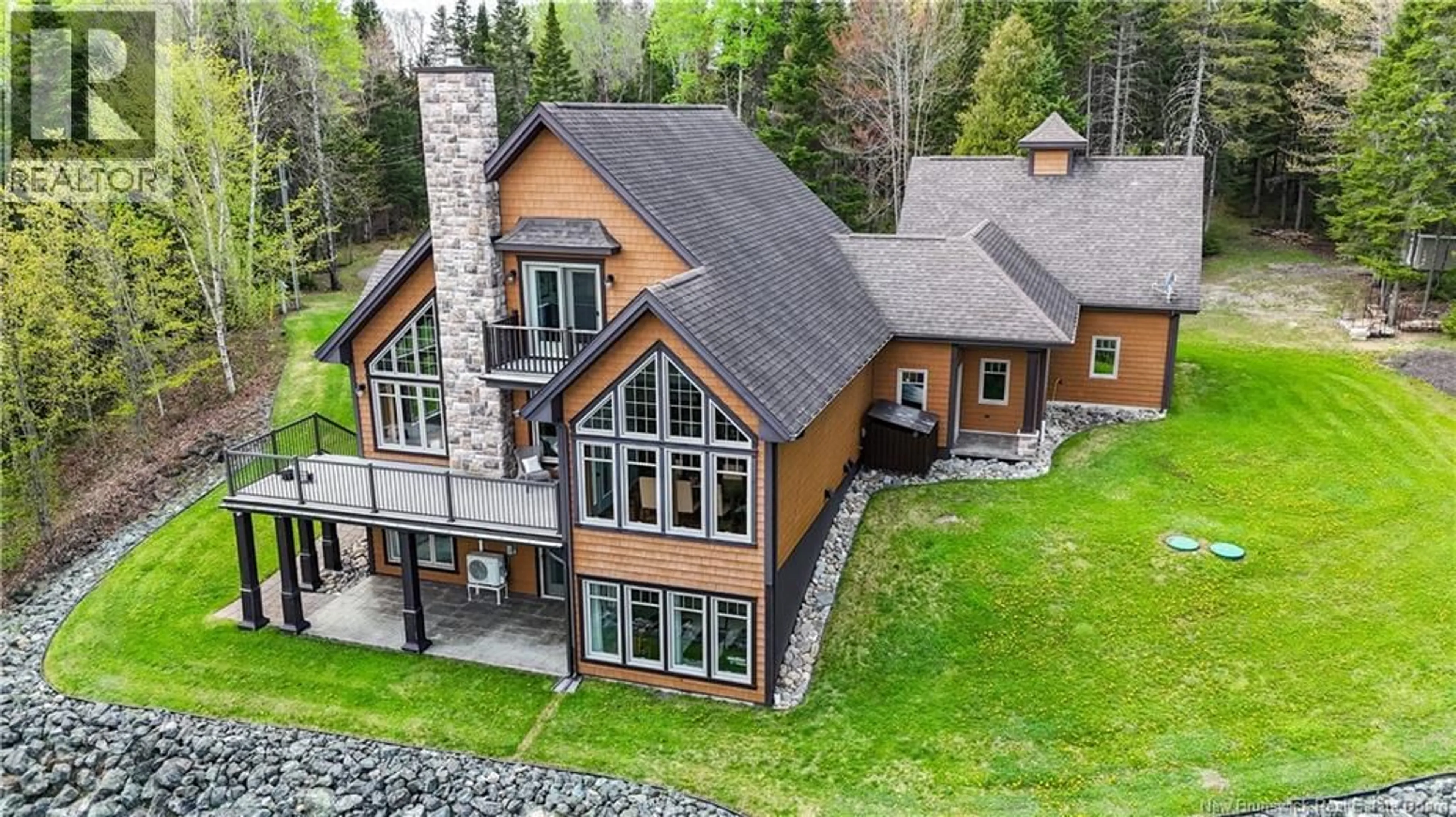A pic from outside/outdoor area/front of a property/back of a property/a pic from drone, unknown for 29 PANORAMA ROAD, Drummond New Brunswick E3Y3X3