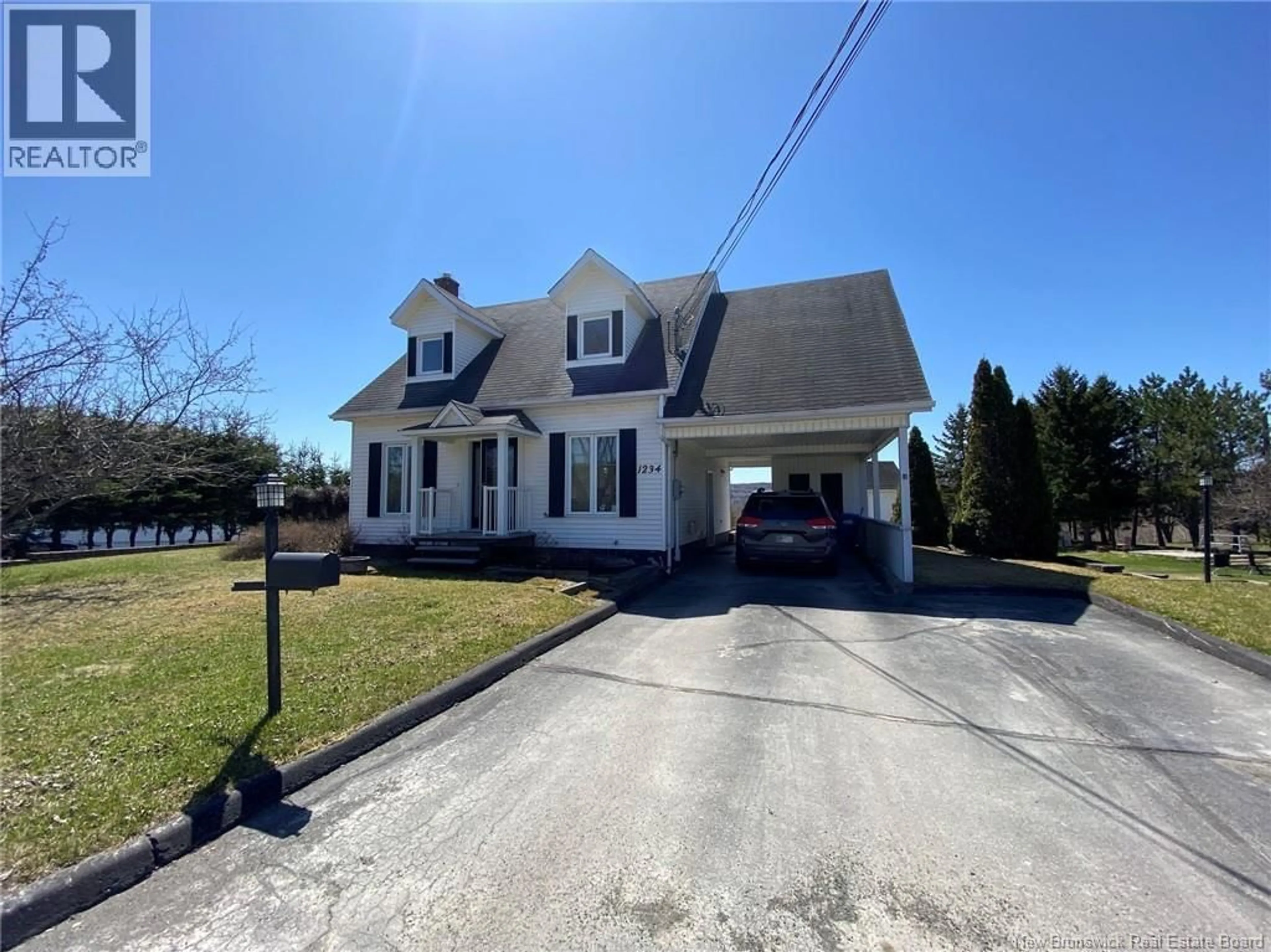 Home with vinyl exterior material, street for 1234 PRINCIPALE STREET, Saint-Basile New Brunswick E7C1L9