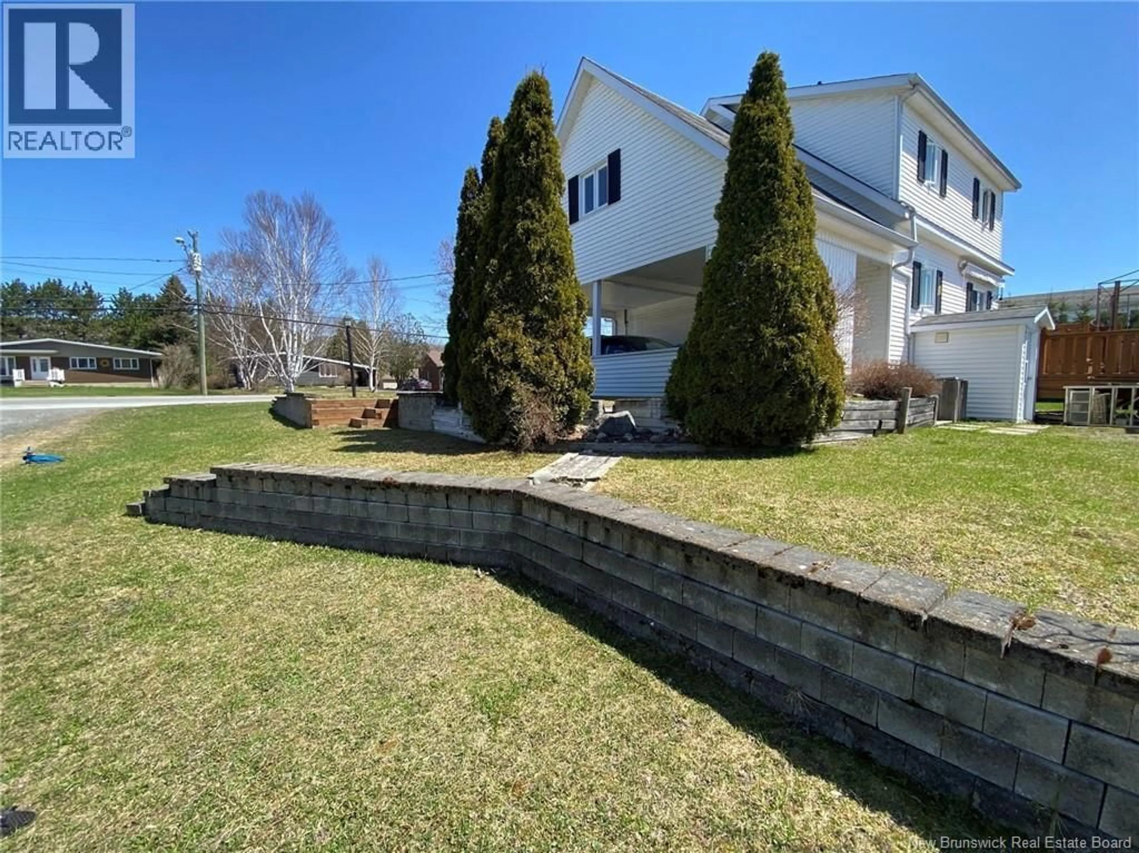 A pic from outside/outdoor area/front of a property/back of a property/a pic from drone, unknown for 1234 PRINCIPALE STREET, Saint-Basile New Brunswick E7C1L9