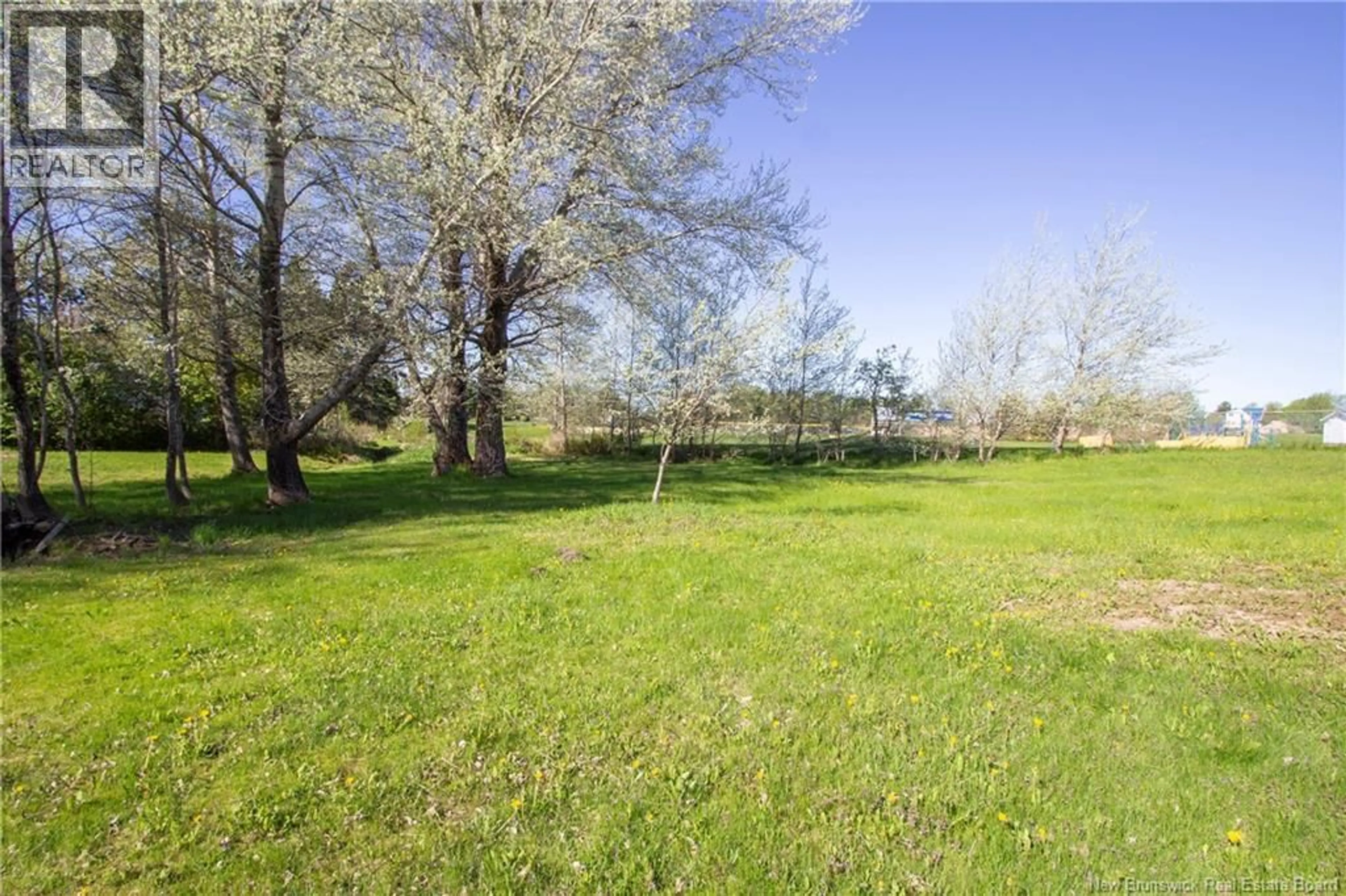A pic from outside/outdoor area/front of a property/back of a property/a pic from drone, forest/trees view for 27 RICHARDSON STREET, Sackville New Brunswick E4L4H7