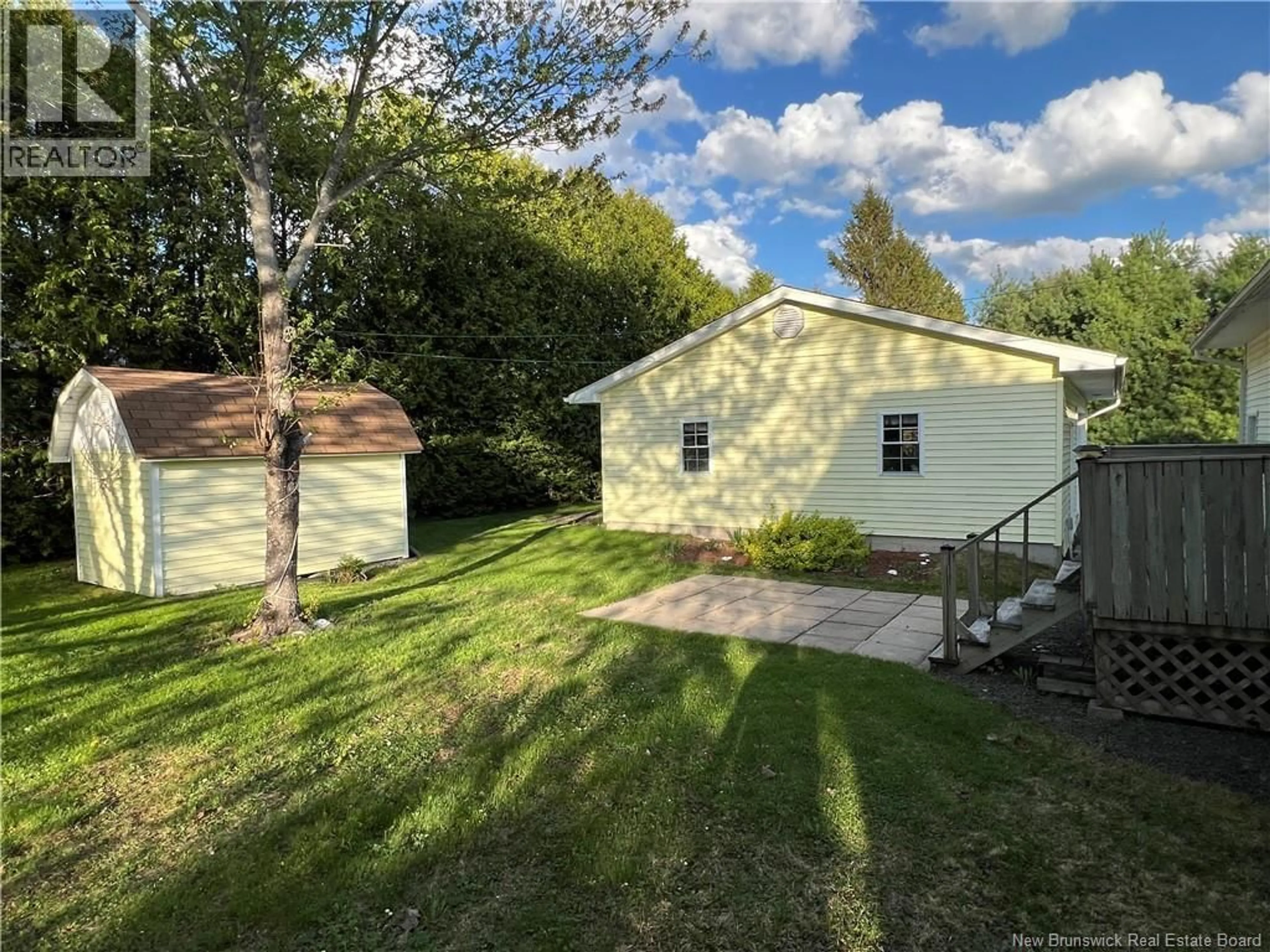 A pic from outside/outdoor area/front of a property/back of a property/a pic from drone, unknown for 103 CONFEDERATION AVENUE, New Maryland New Brunswick E3C1E5