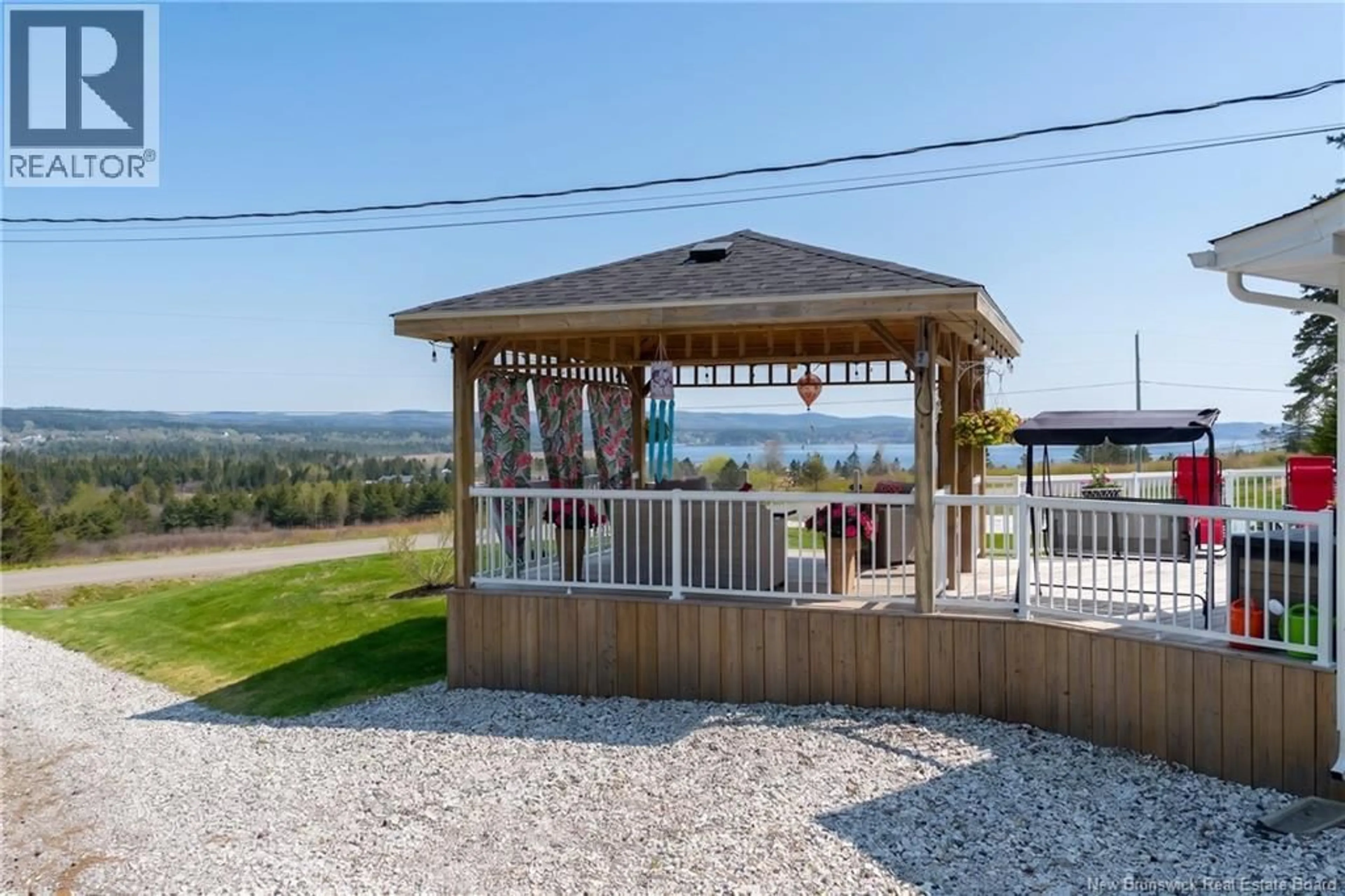 Patio, water/lake/river/ocean view for 7 DAVID FARM ROAD, St. Martins New Brunswick E5R2G5