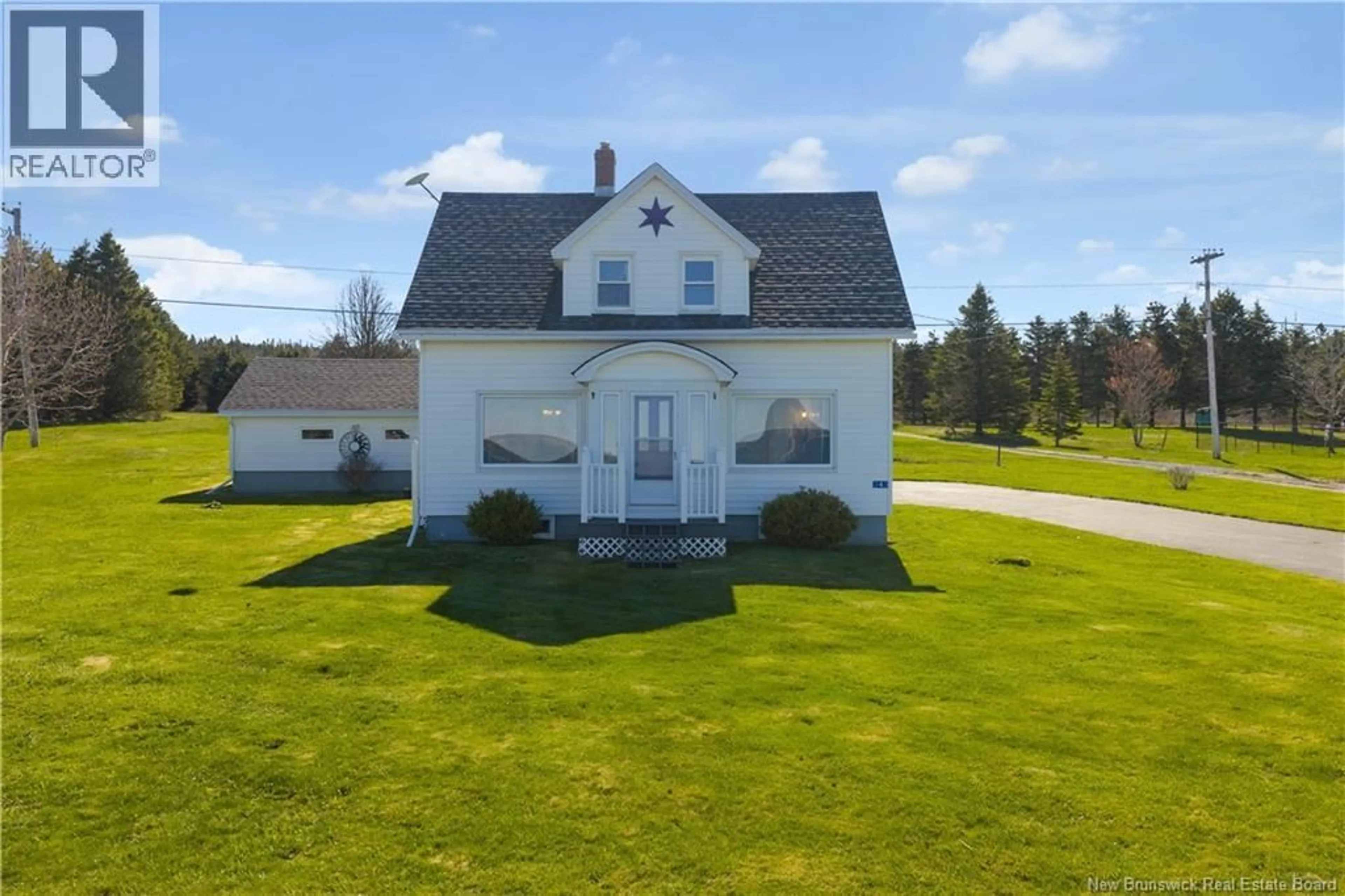 A pic from outside/outdoor area/front of a property/back of a property/a pic from drone, unknown for 243 MACES BAY ROAD, Maces Bay New Brunswick E5J1S8