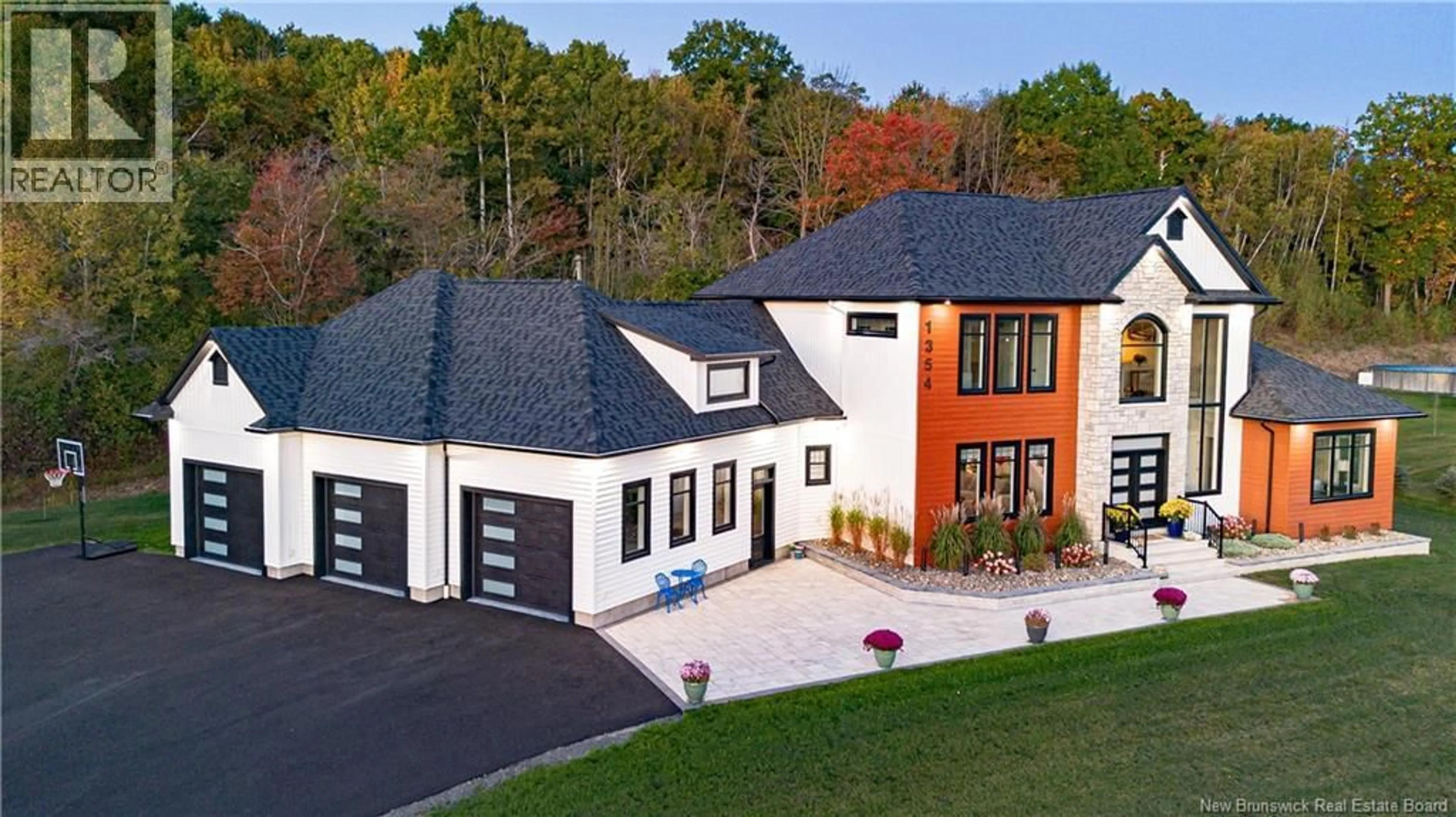 Home with brick exterior material, street for 1354 105 ROUTE ROUTE, Douglas New Brunswick E3G7K4