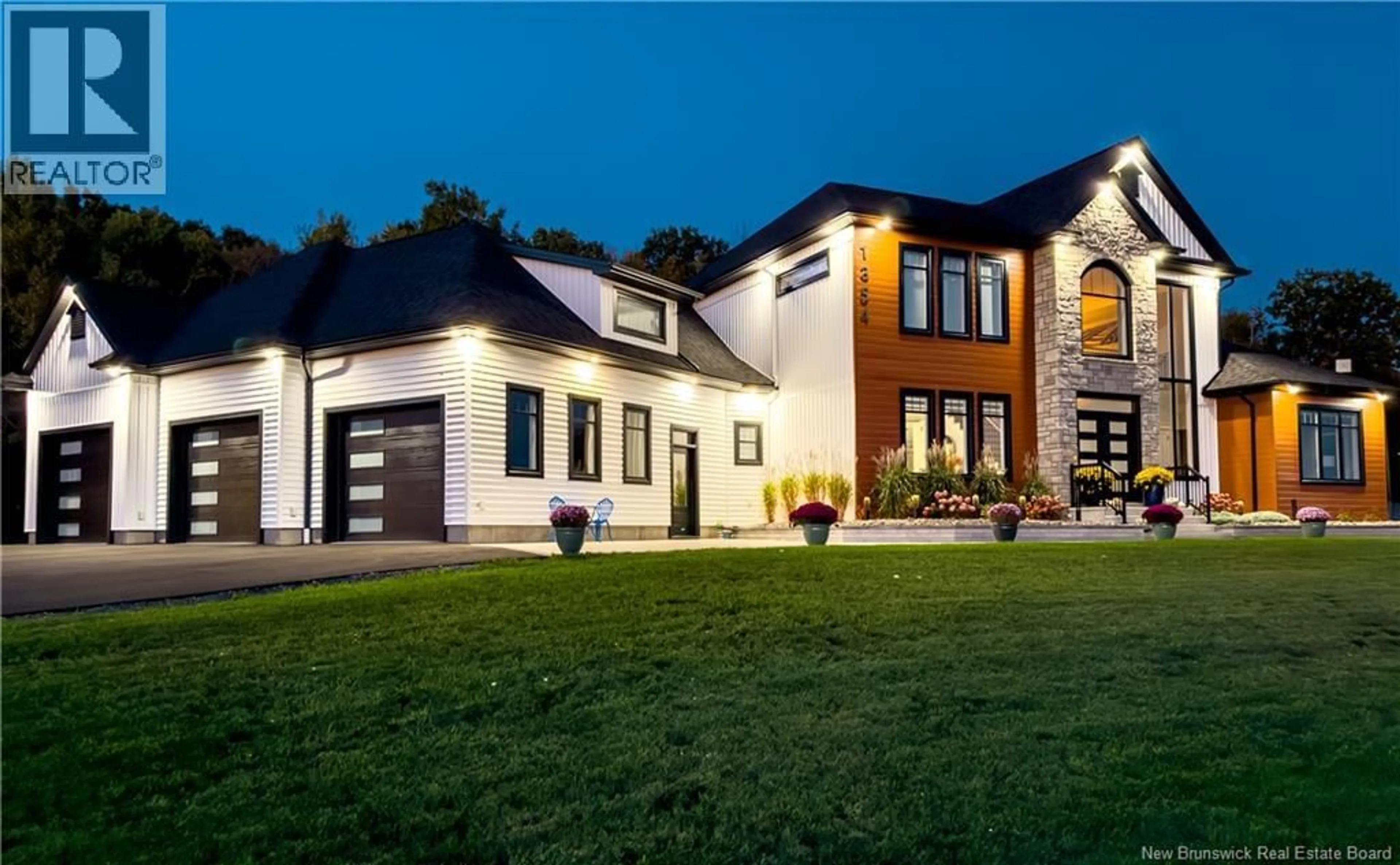 Home with brick exterior material, street for 1354 105 ROUTE ROUTE, Douglas New Brunswick E3G7K4