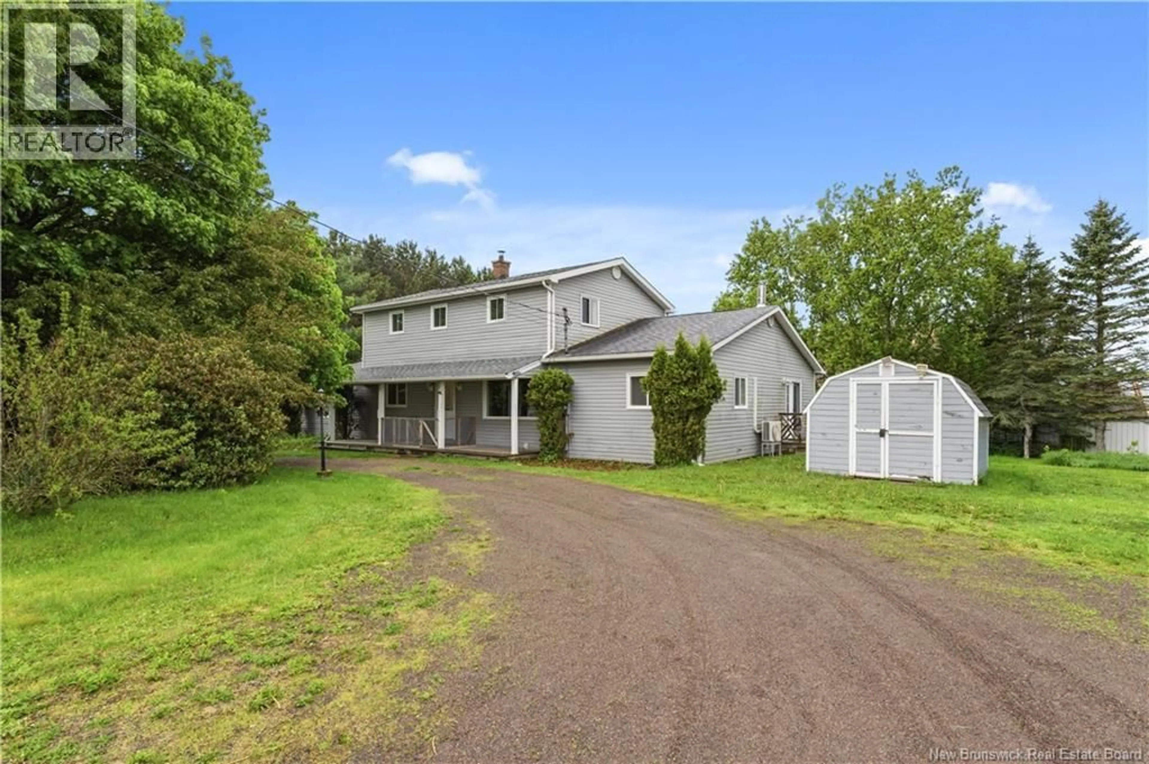 A pic from outside/outdoor area/front of a property/back of a property/a pic from drone, unknown for 245 ROACHVILLE, Roachville New Brunswick E4G2J5