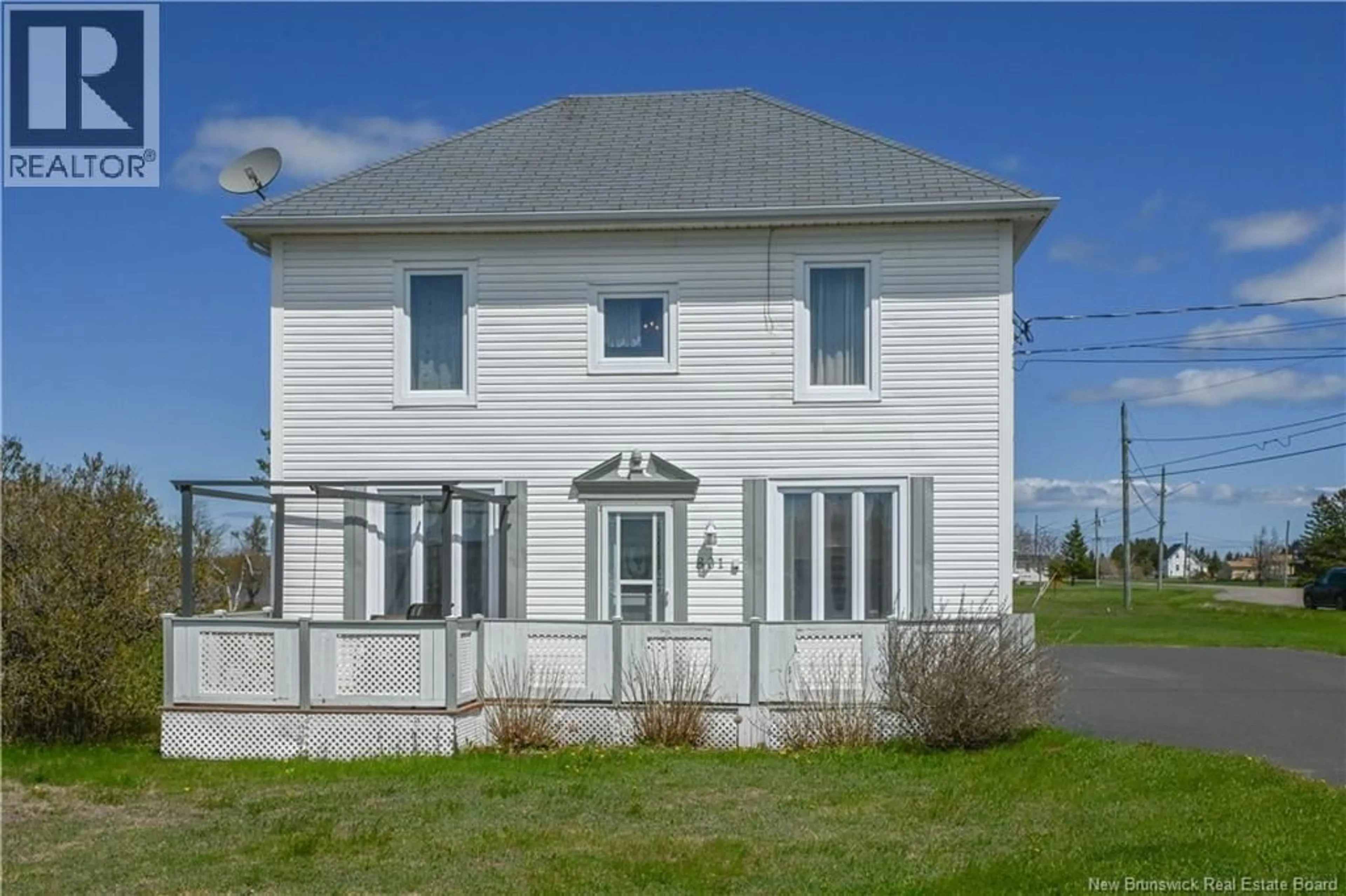Home with vinyl exterior material, building for 801 ROUTE 113, Inkerman New Brunswick E8P1E8
