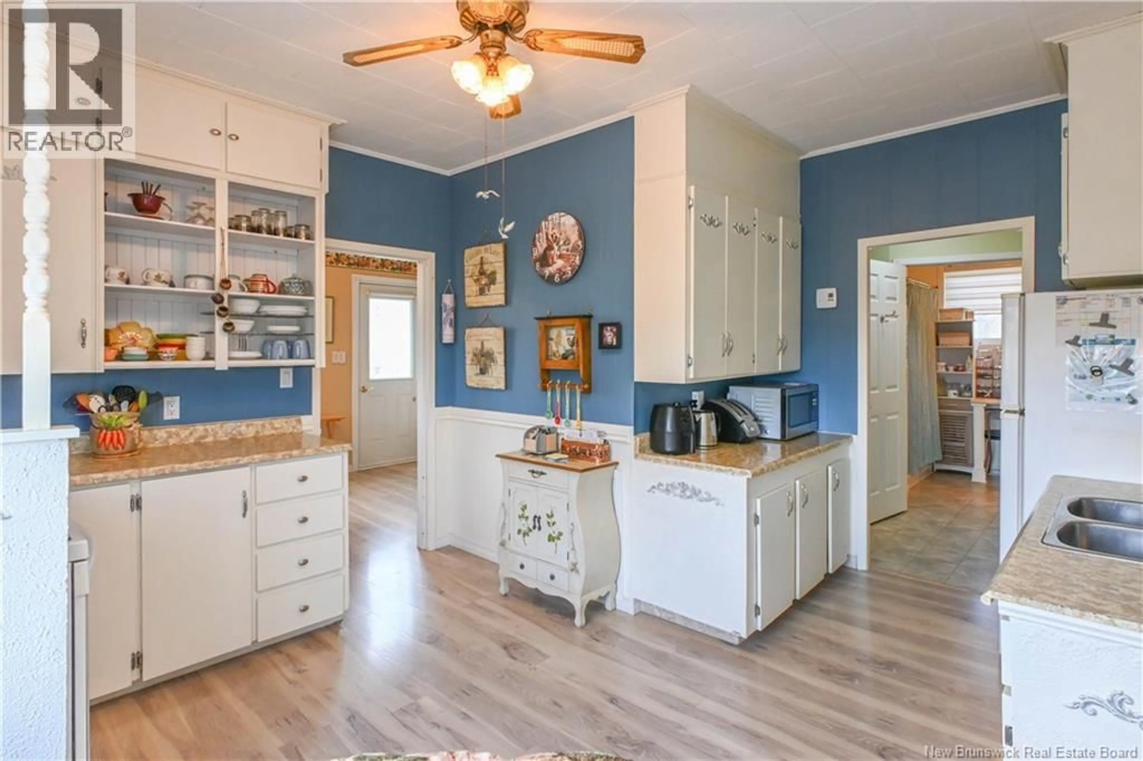 Open concept kitchen, ceramic/tile floor for 801 ROUTE 113, Inkerman New Brunswick E8P1E8