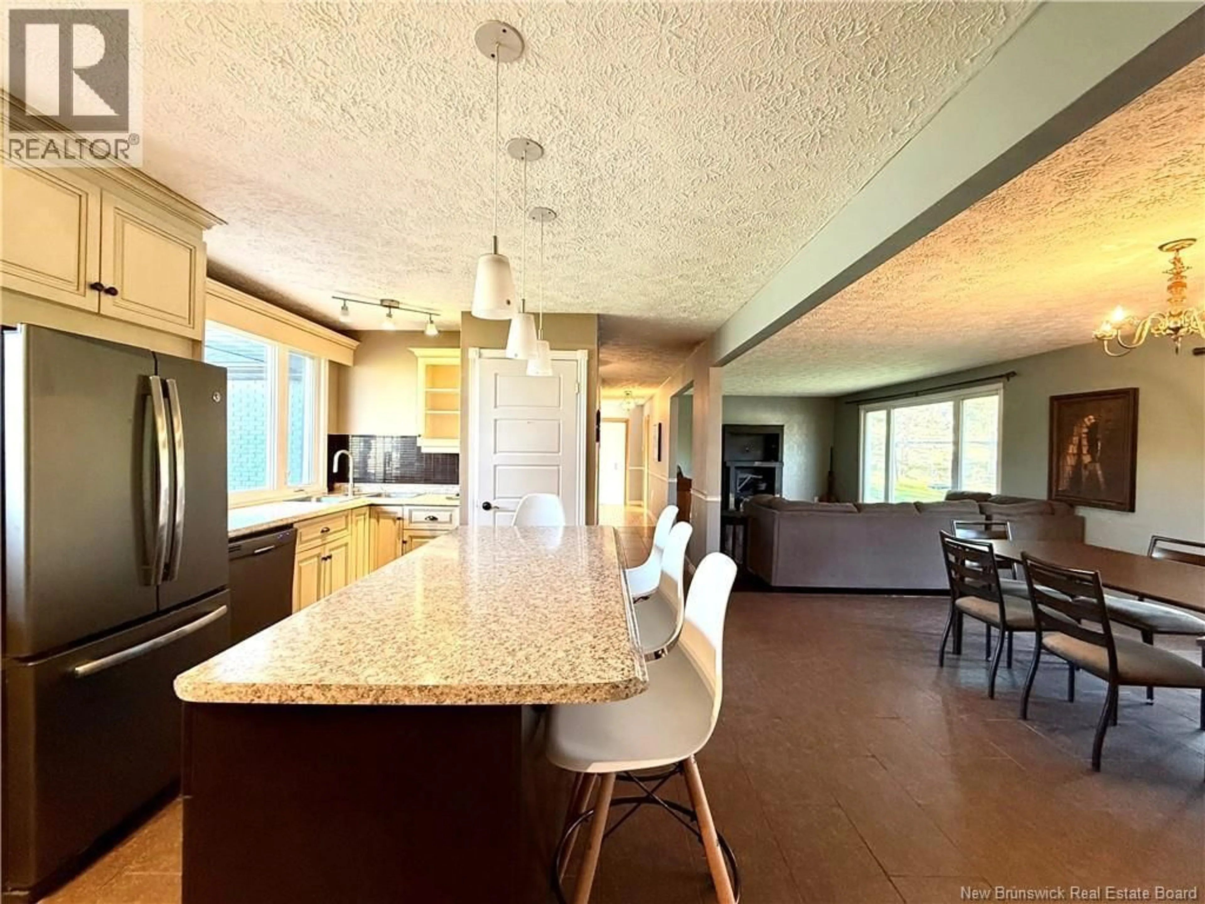 Open concept kitchen, ceramic/tile floor for 1629 205 ROUTE ROUTE, Saint-François-de-Madawaska New Brunswick E7A1P7