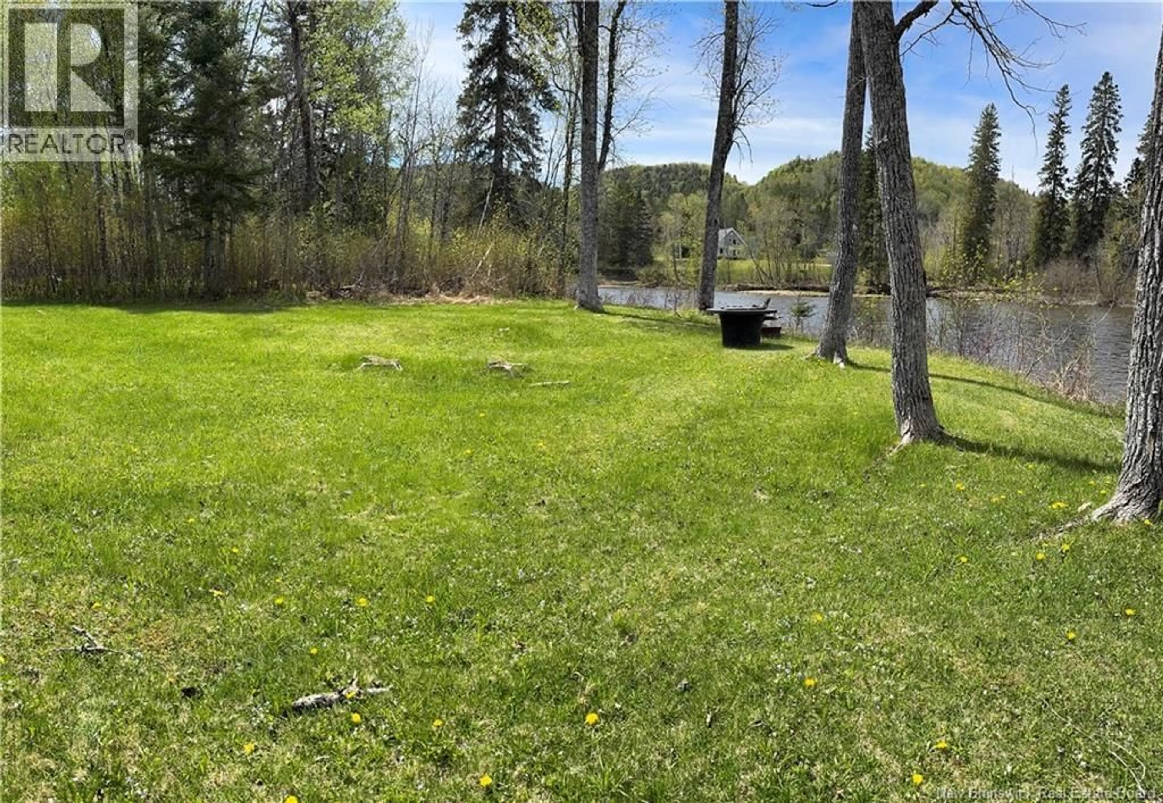 Patio, water/lake/river/ocean view for 385 - Lot SD RTE, Nictau New Brunswick A0A0A0