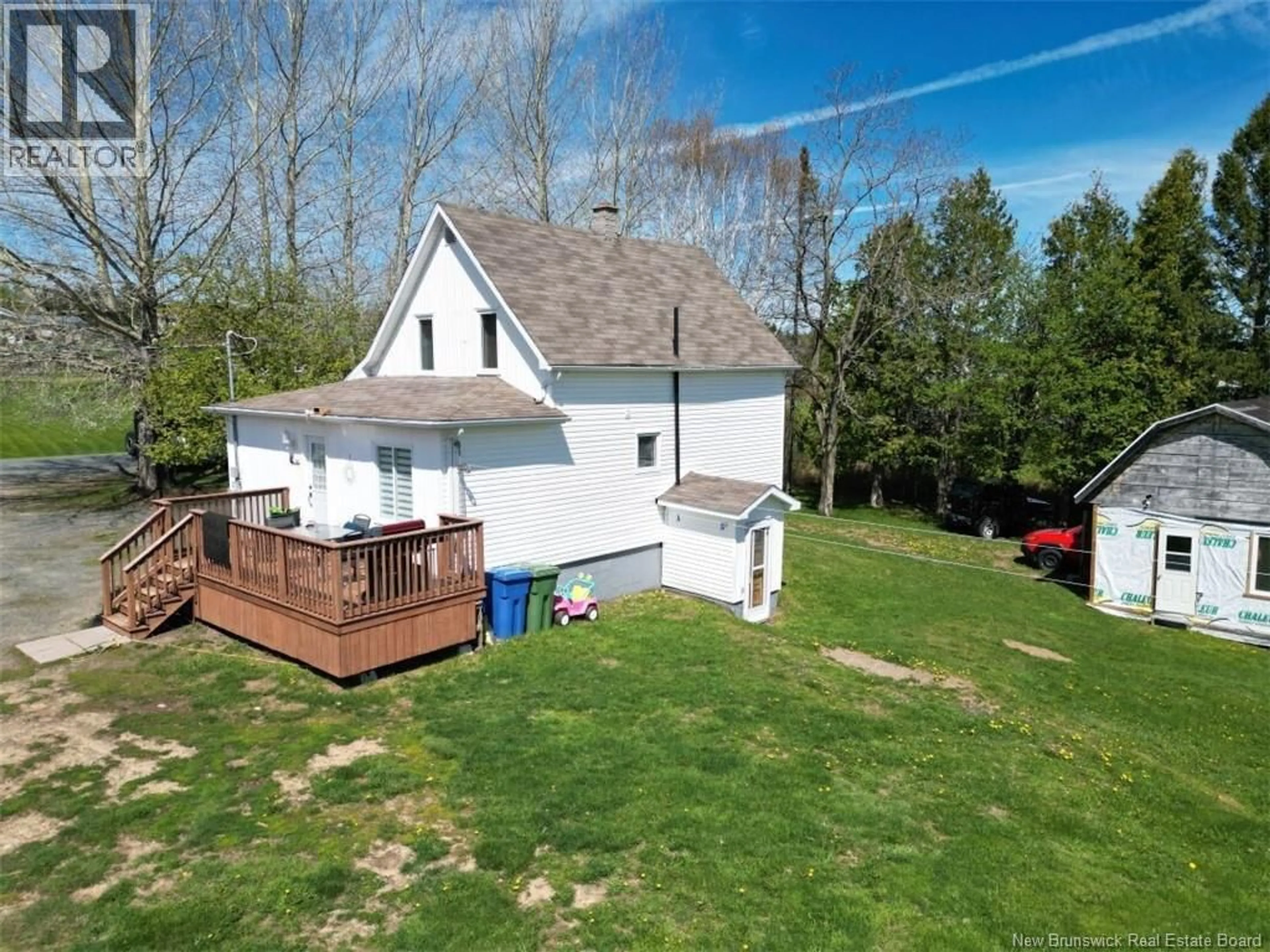 A pic from outside/outdoor area/front of a property/back of a property/a pic from drone, unknown for 3462 ROUTE 315, Laplante New Brunswick E8J2A9