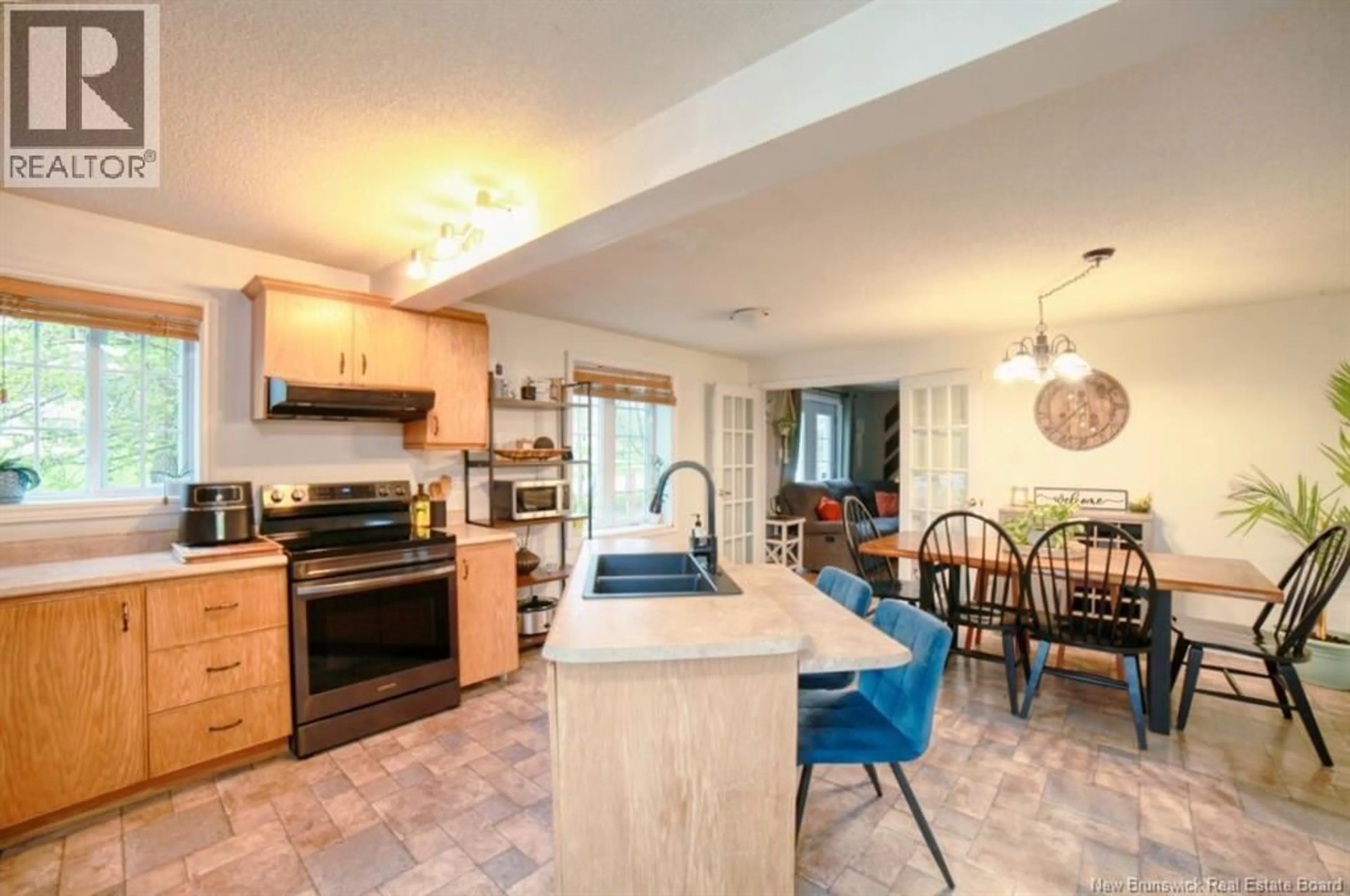 Open concept kitchen, ceramic/tile floor for 3462 ROUTE 315, Laplante New Brunswick E8J2A9