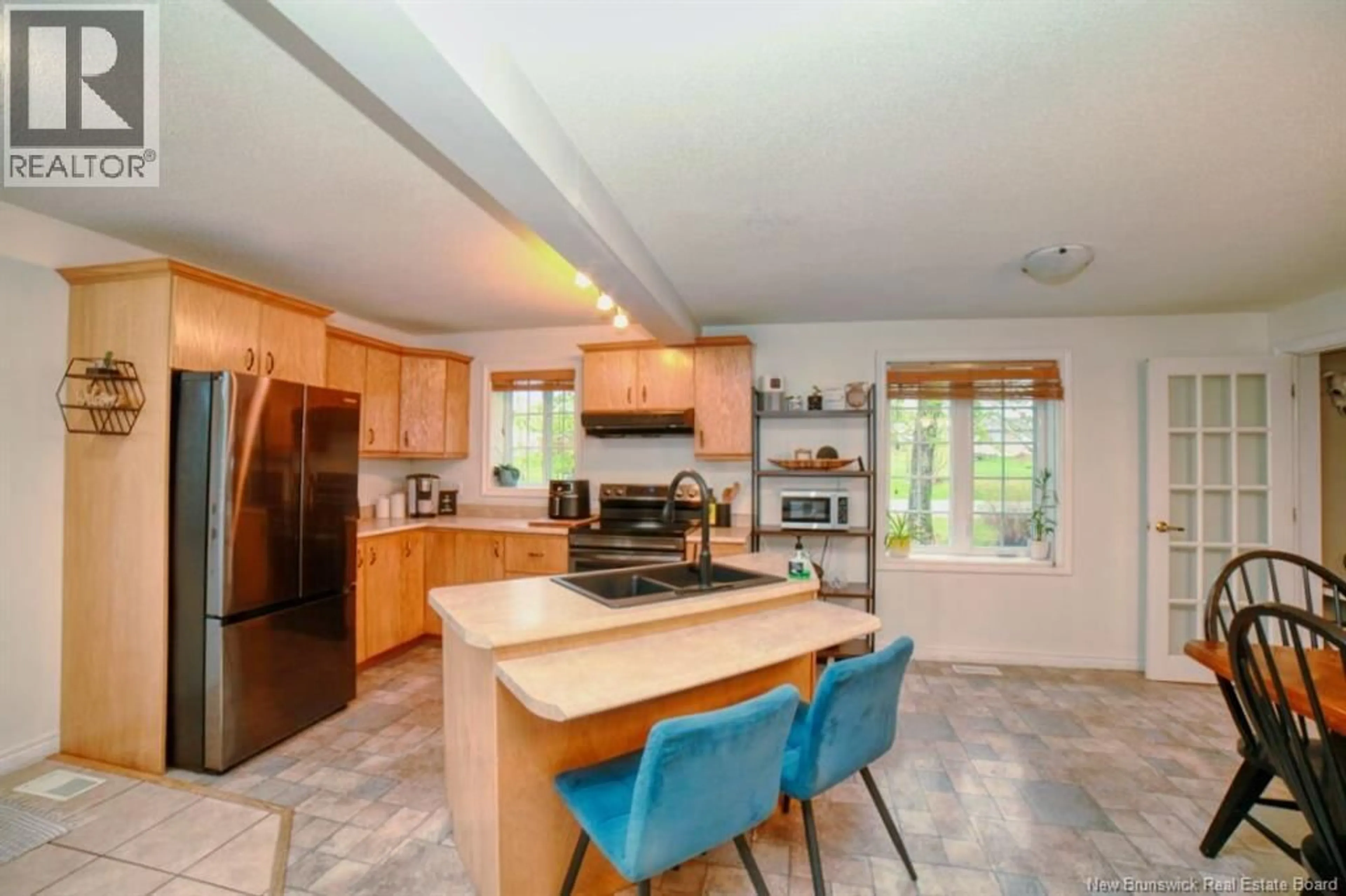 Open concept kitchen, ceramic/tile floor for 3462 ROUTE 315, Laplante New Brunswick E8J2A9