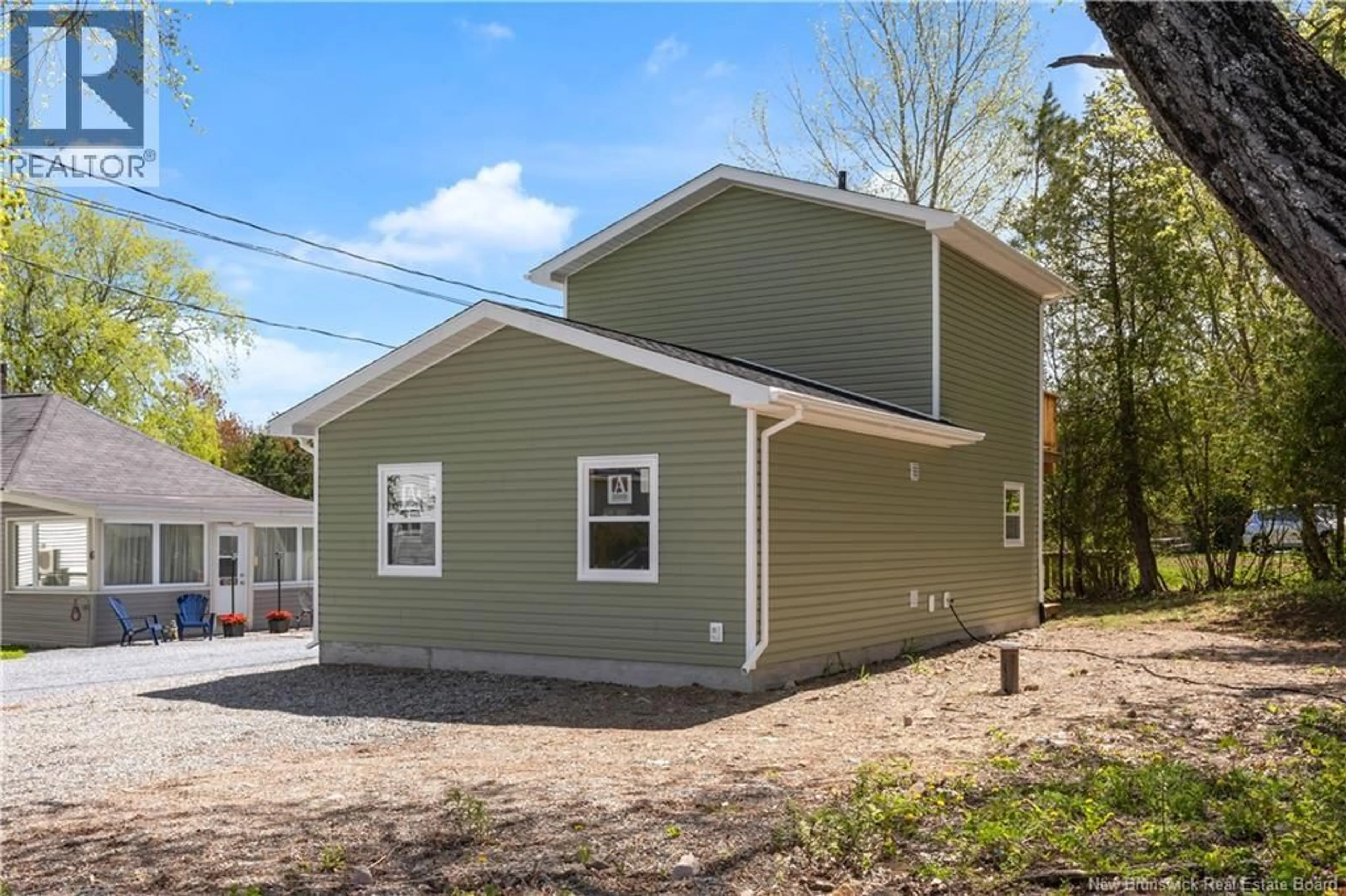 Home with vinyl exterior material, street for 4 BY ROAD NO. 2 ROAD, Saint John New Brunswick E2M6G8