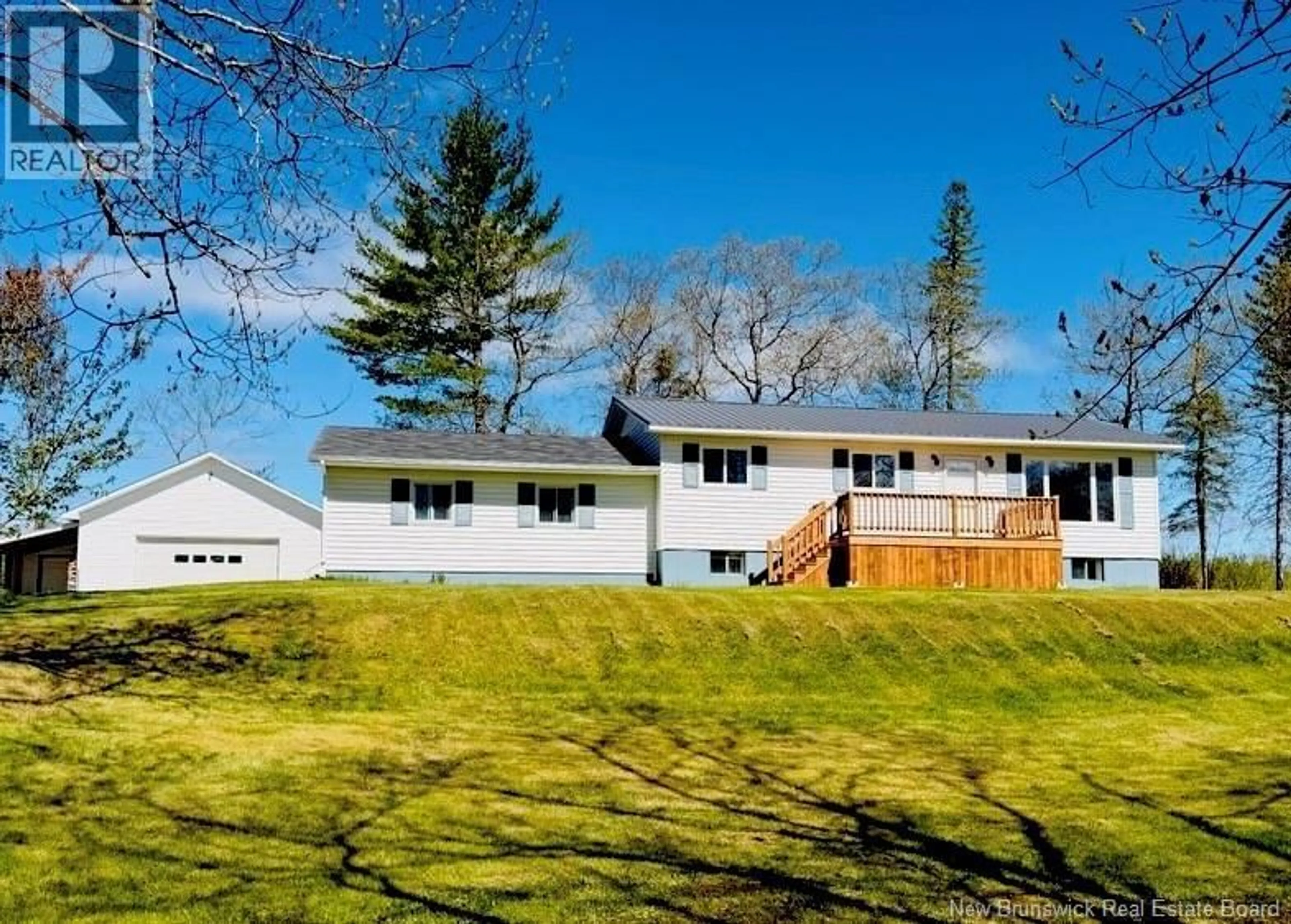 A pic from outside/outdoor area/front of a property/back of a property/a pic from drone, unknown for 11035 RTE 8 HWY, Upper Blackville New Brunswick E9B1T4