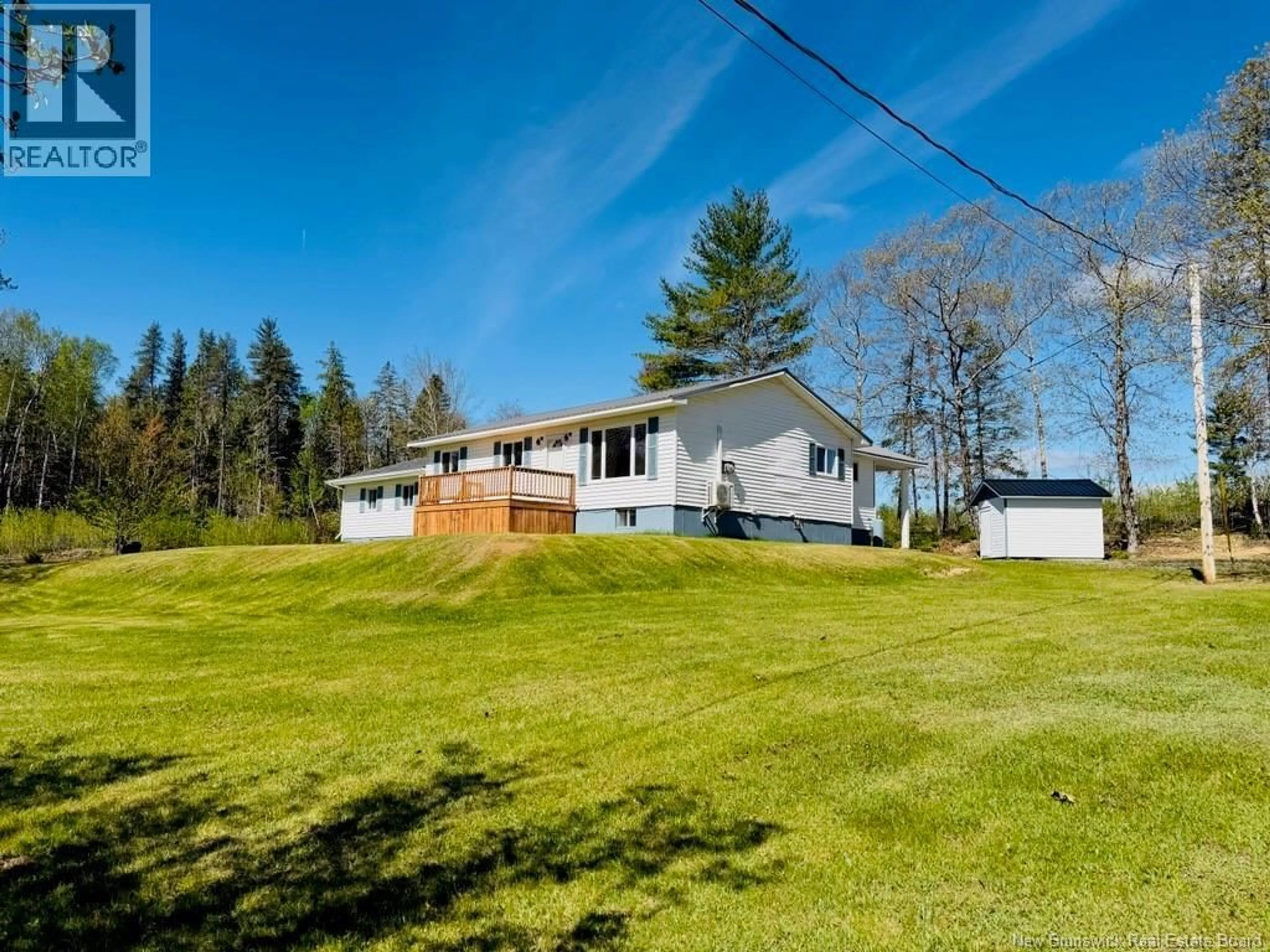 A pic from outside/outdoor area/front of a property/back of a property/a pic from drone, unknown for 11035 RTE 8 HWY, Upper Blackville New Brunswick E9B1T4