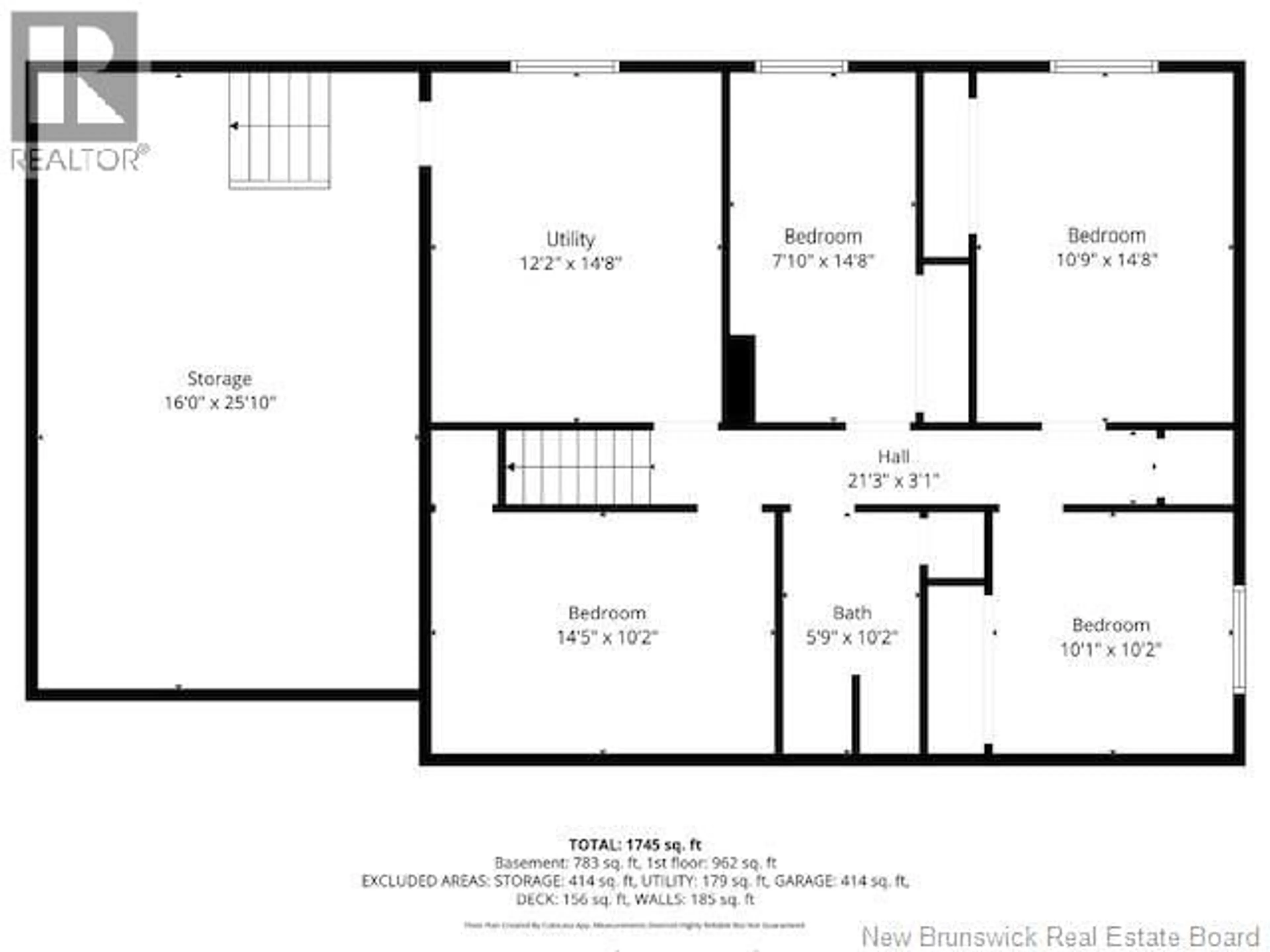Floor plan for 327 MARCOUX STREET, Saint-Maure New Brunswick E8E1L6