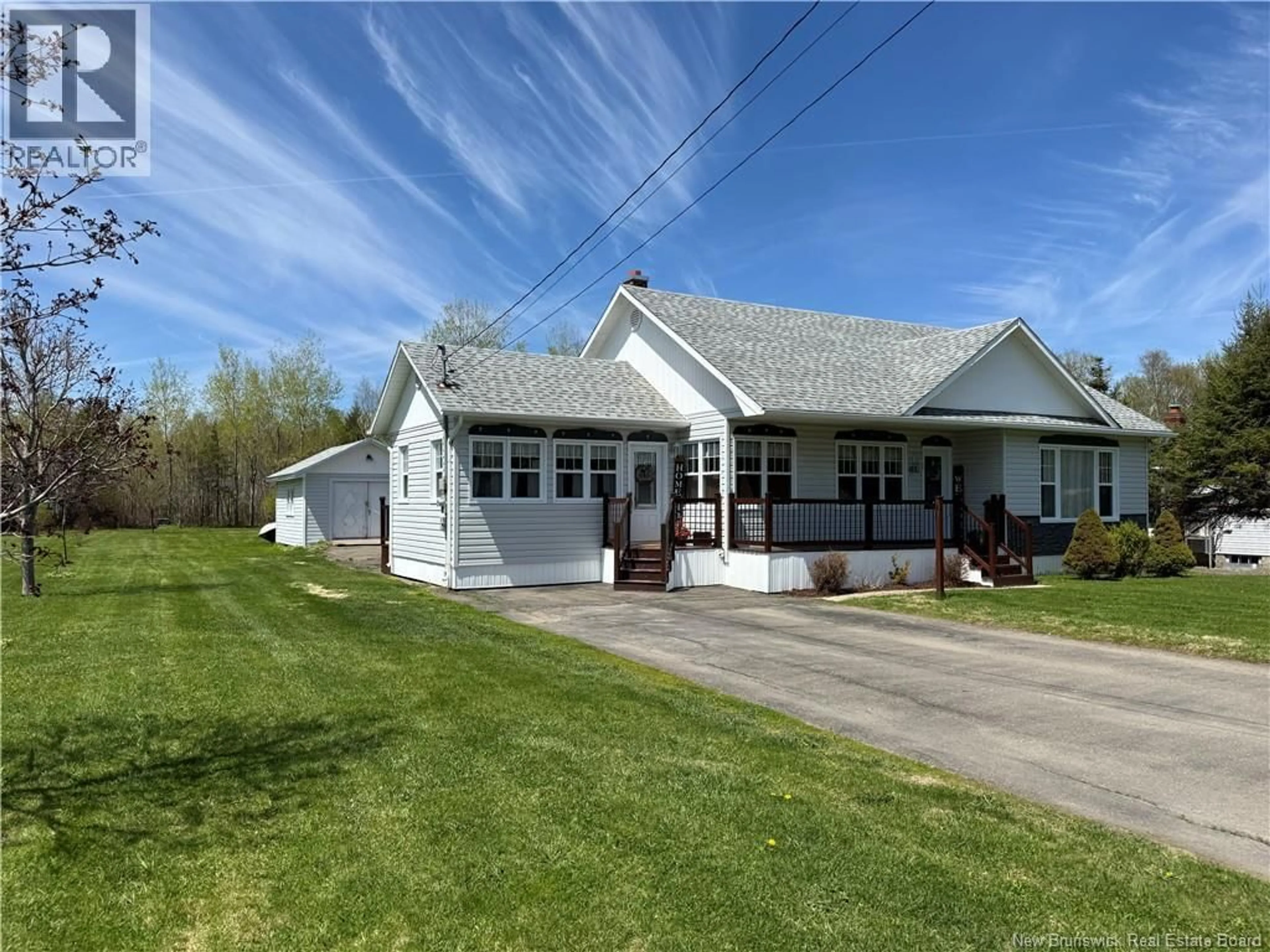 A pic from outside/outdoor area/front of a property/back of a property/a pic from drone, unknown for 108 PRINCIPALE STREET, Eel River Crossing New Brunswick E8E1T1