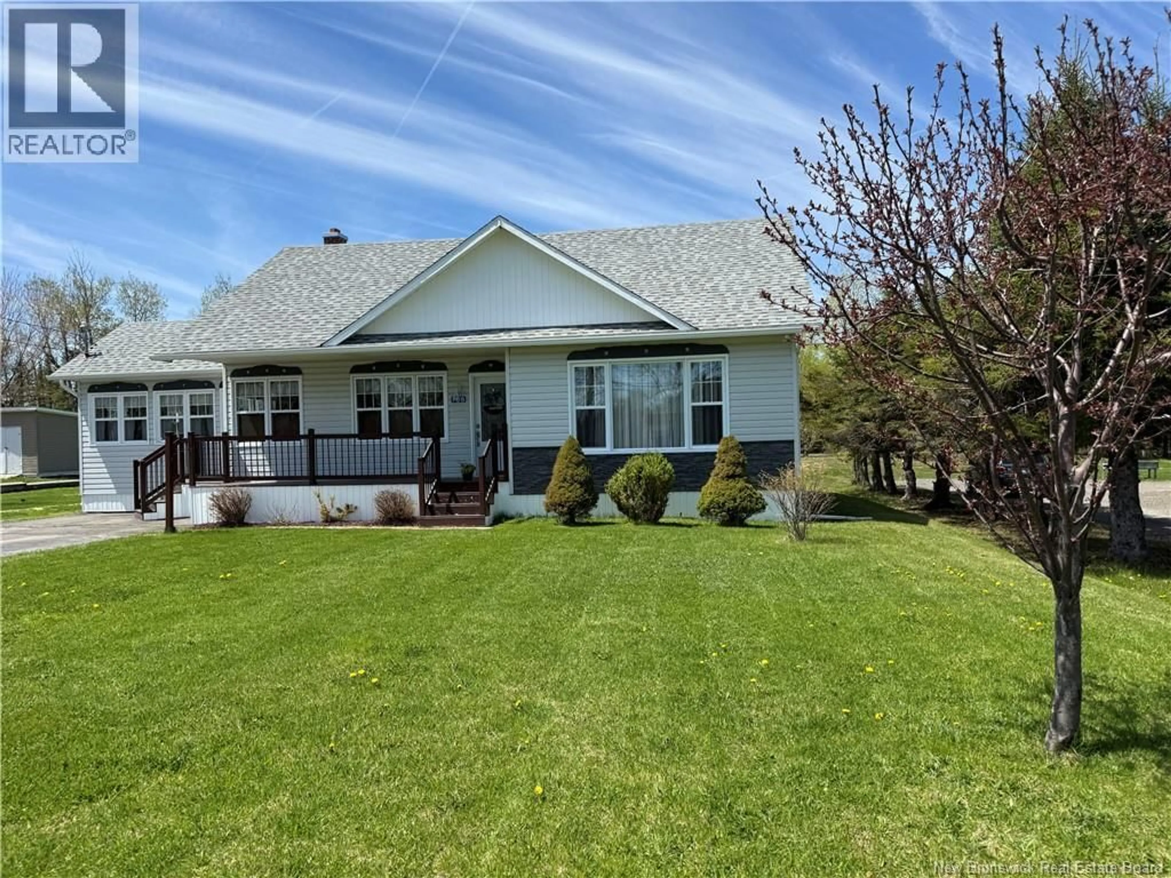 A pic from outside/outdoor area/front of a property/back of a property/a pic from drone, street for 108 PRINCIPALE STREET, Eel River Crossing New Brunswick E8E1T1