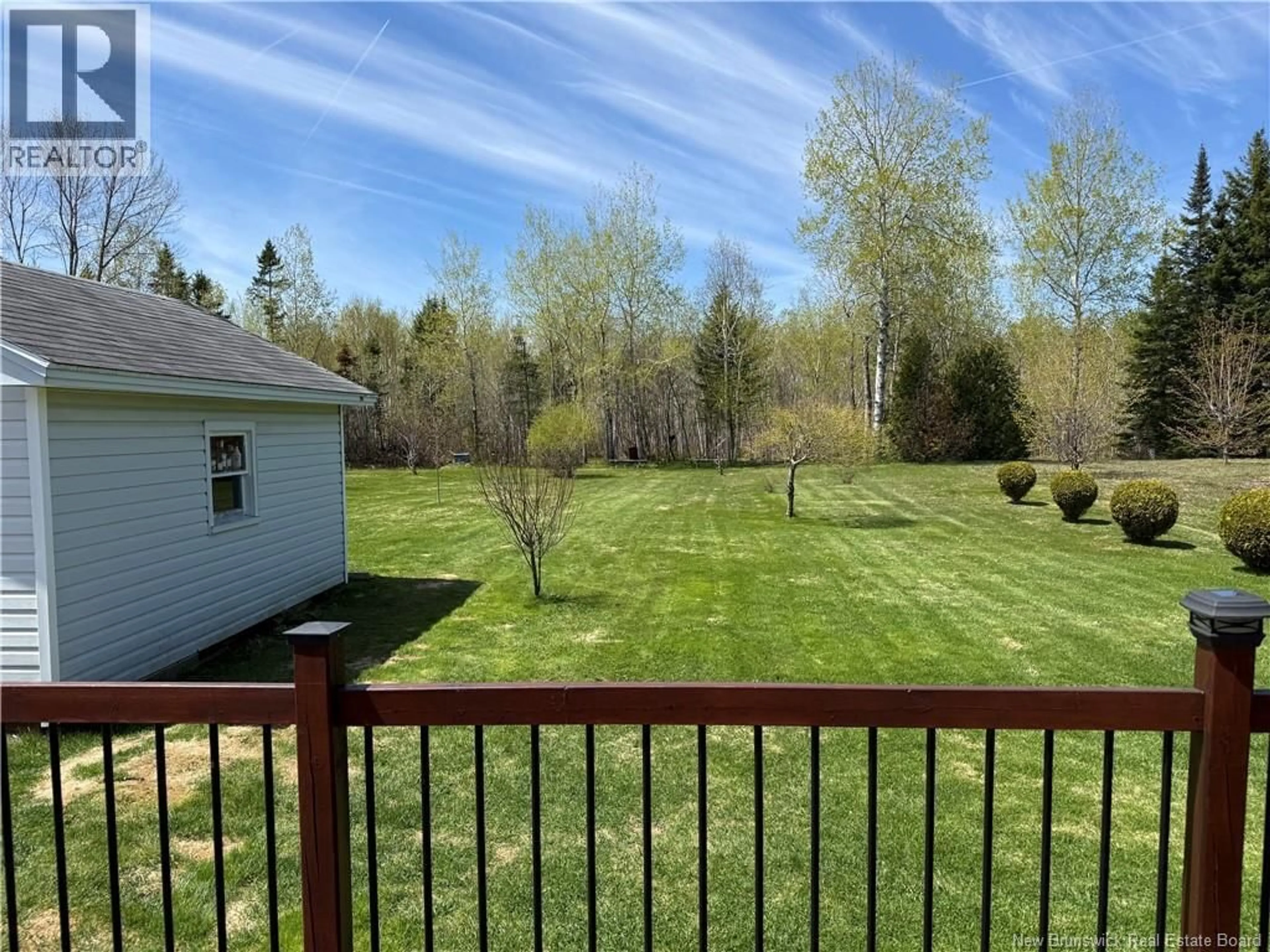 A pic from outside/outdoor area/front of a property/back of a property/a pic from drone, forest/trees view for 108 PRINCIPALE STREET, Eel River Crossing New Brunswick E8E1T1