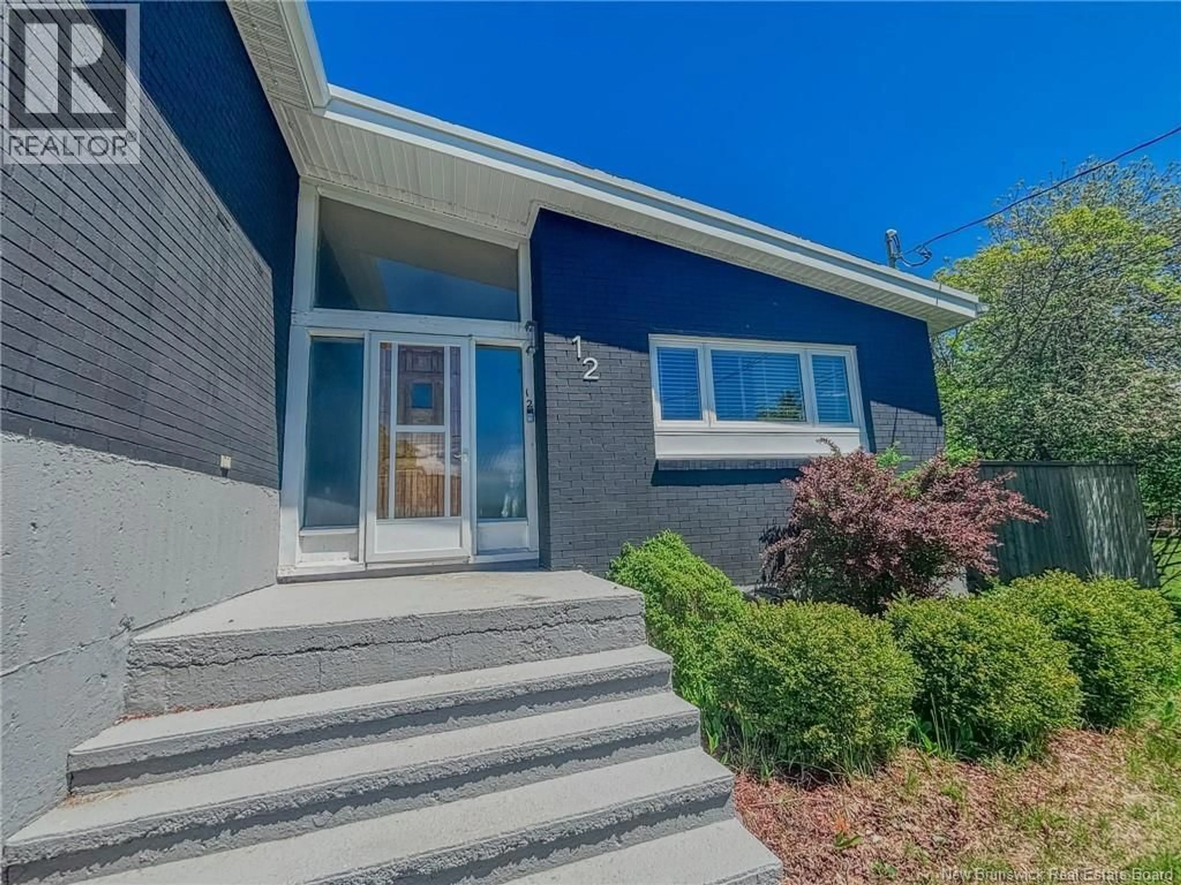 Home with brick exterior material, street for 12 GRANT CRESCENT, Saint John New Brunswick E2K2A9