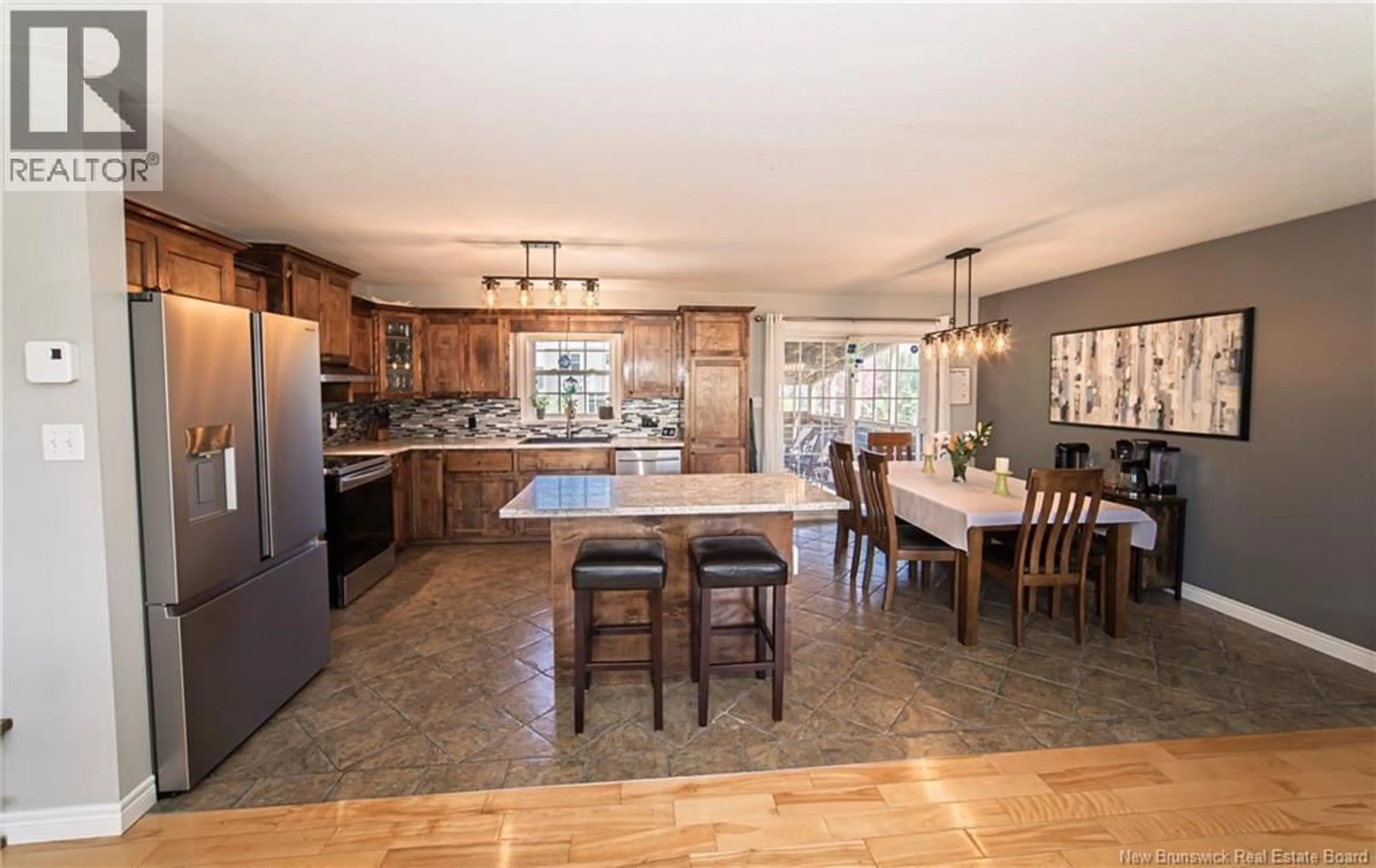 Open concept kitchen, unknown for 40 DAWSON DRIVE, Oromocto New Brunswick E2V0B8