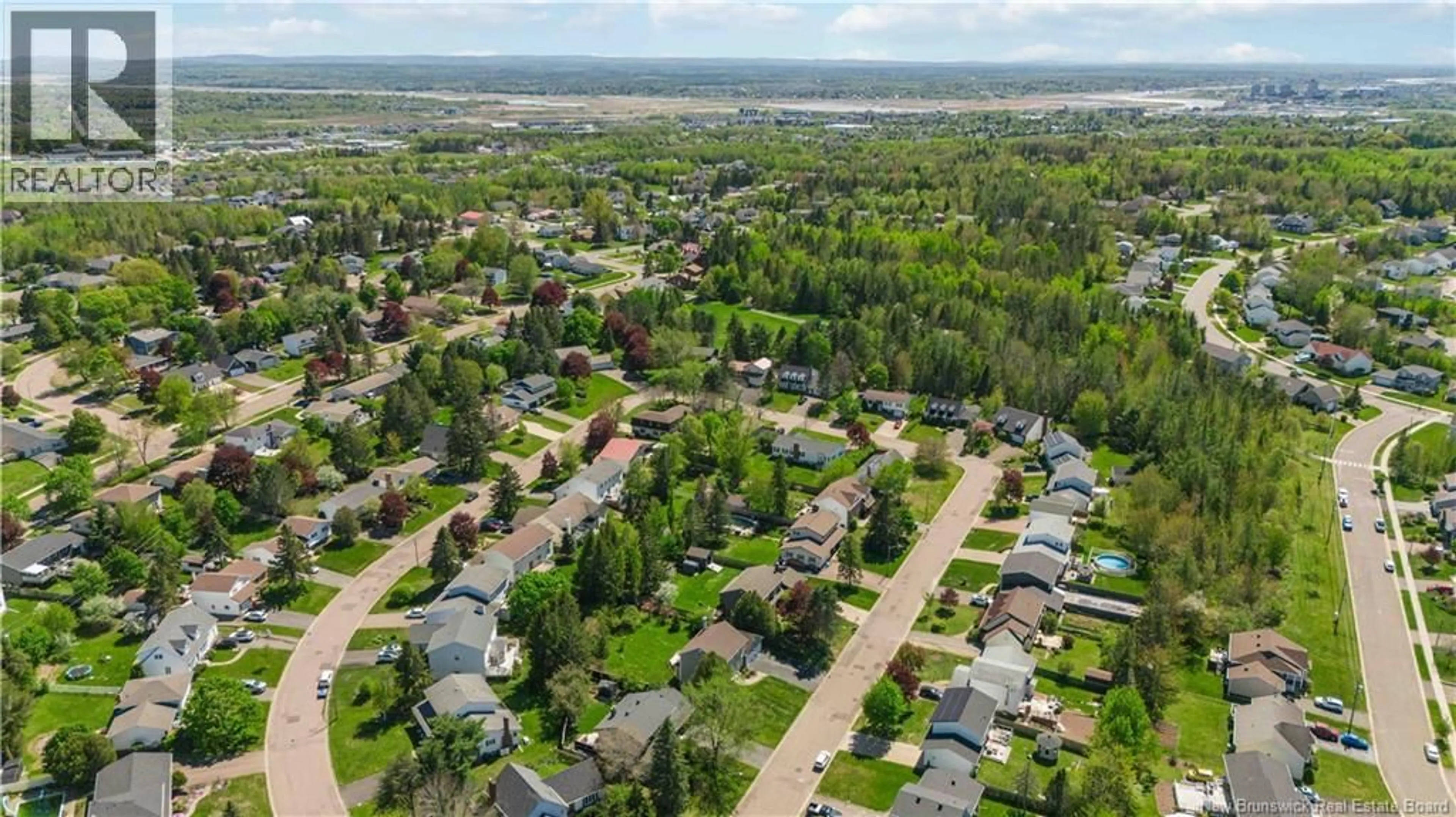 A pic from outside/outdoor area/front of a property/back of a property/a pic from drone, street for 40 TAMARACK TERRACE, Moncton New Brunswick E1A5R2