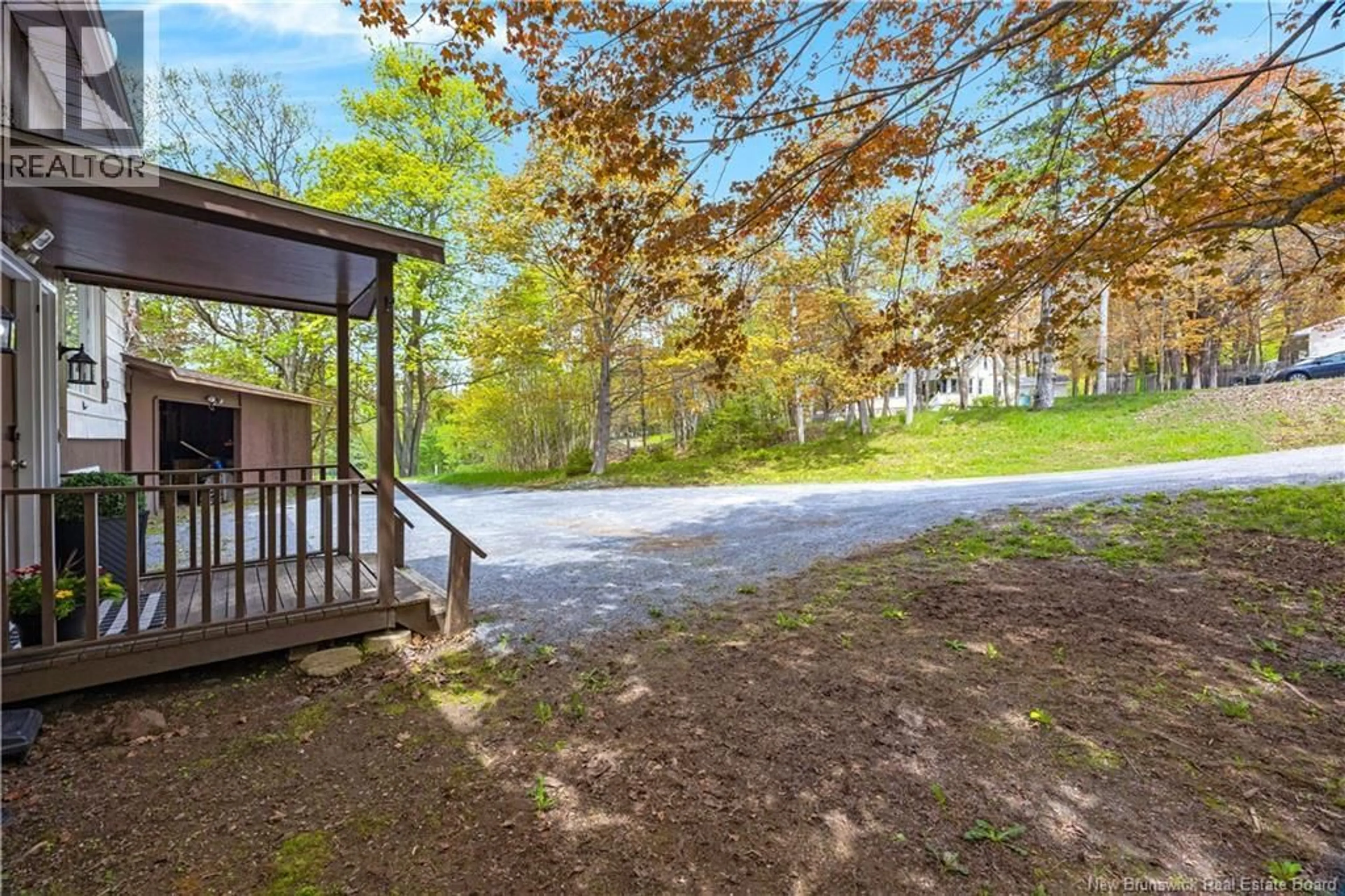 Patio, forest/trees view for 323 GONDOLA POINT ROAD, Rothesay New Brunswick E2E1Y4