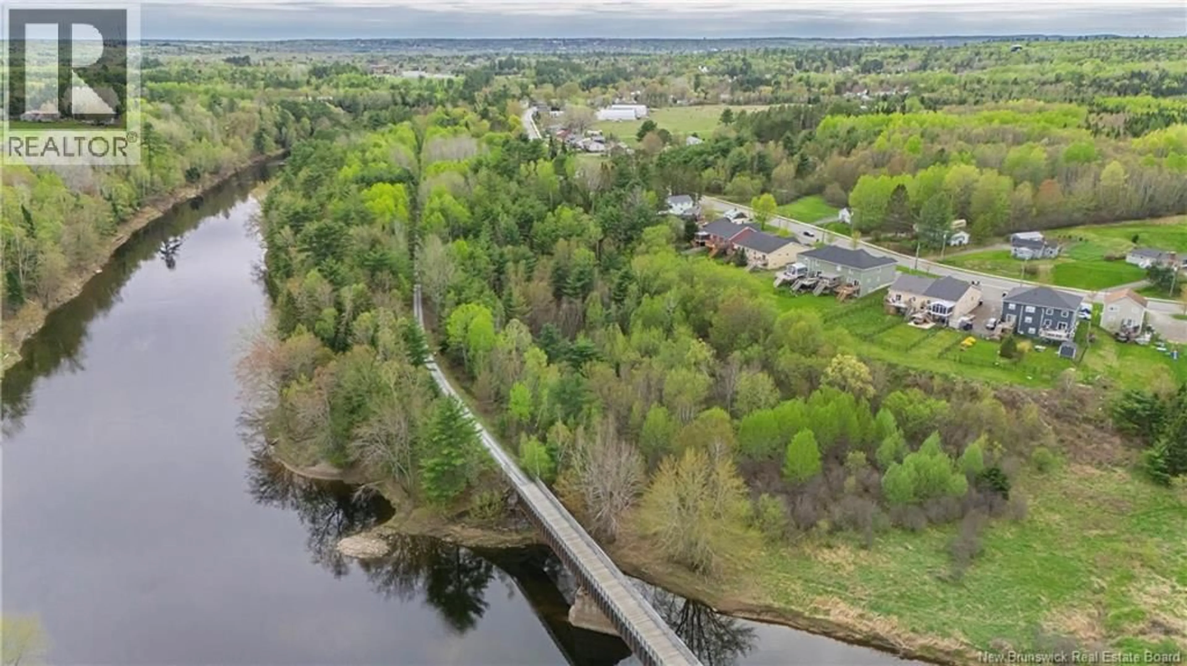 A pic from outside/outdoor area/front of a property/back of a property/a pic from drone, water/lake/river/ocean view for 566 CANADA STREET, Fredericton New Brunswick E3A8W5