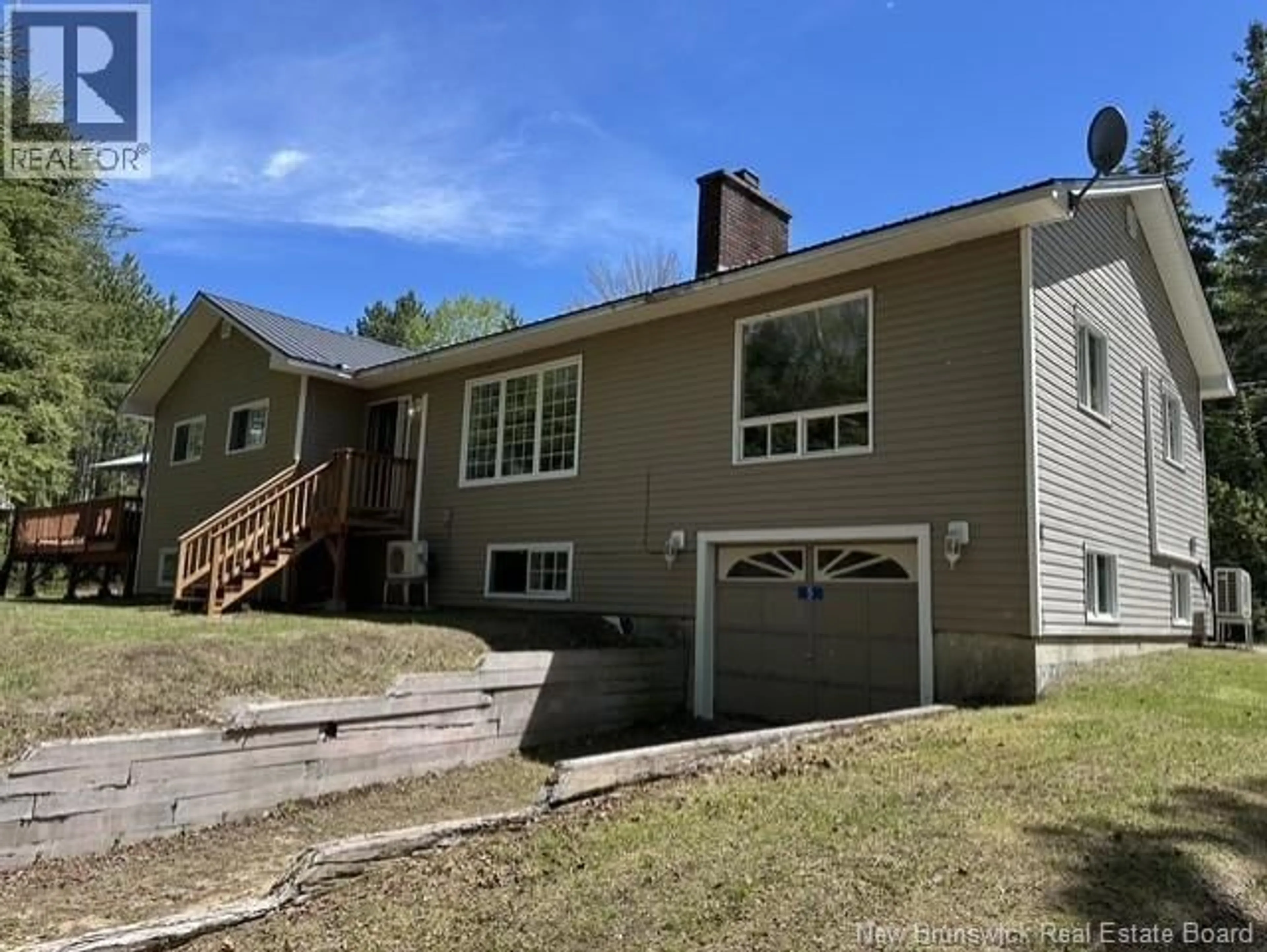 Home with vinyl exterior material, street for 5 RAY STREET, Doaktown New Brunswick E9C1G5