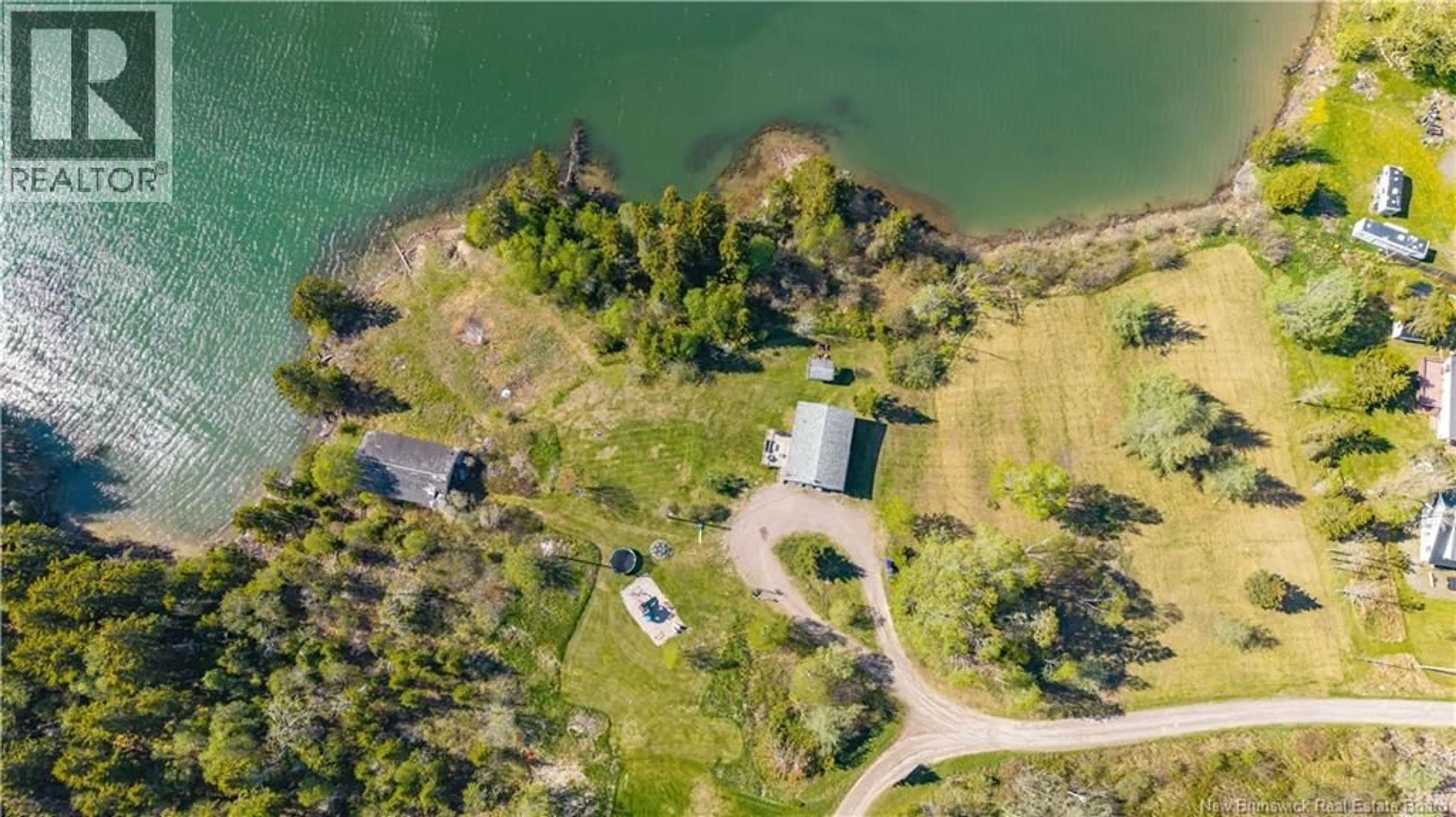 A pic from outside/outdoor area/front of a property/back of a property/a pic from drone, water/lake/river/ocean view for 40 LIMEKILN ROAD, Letang New Brunswick E5C2A6