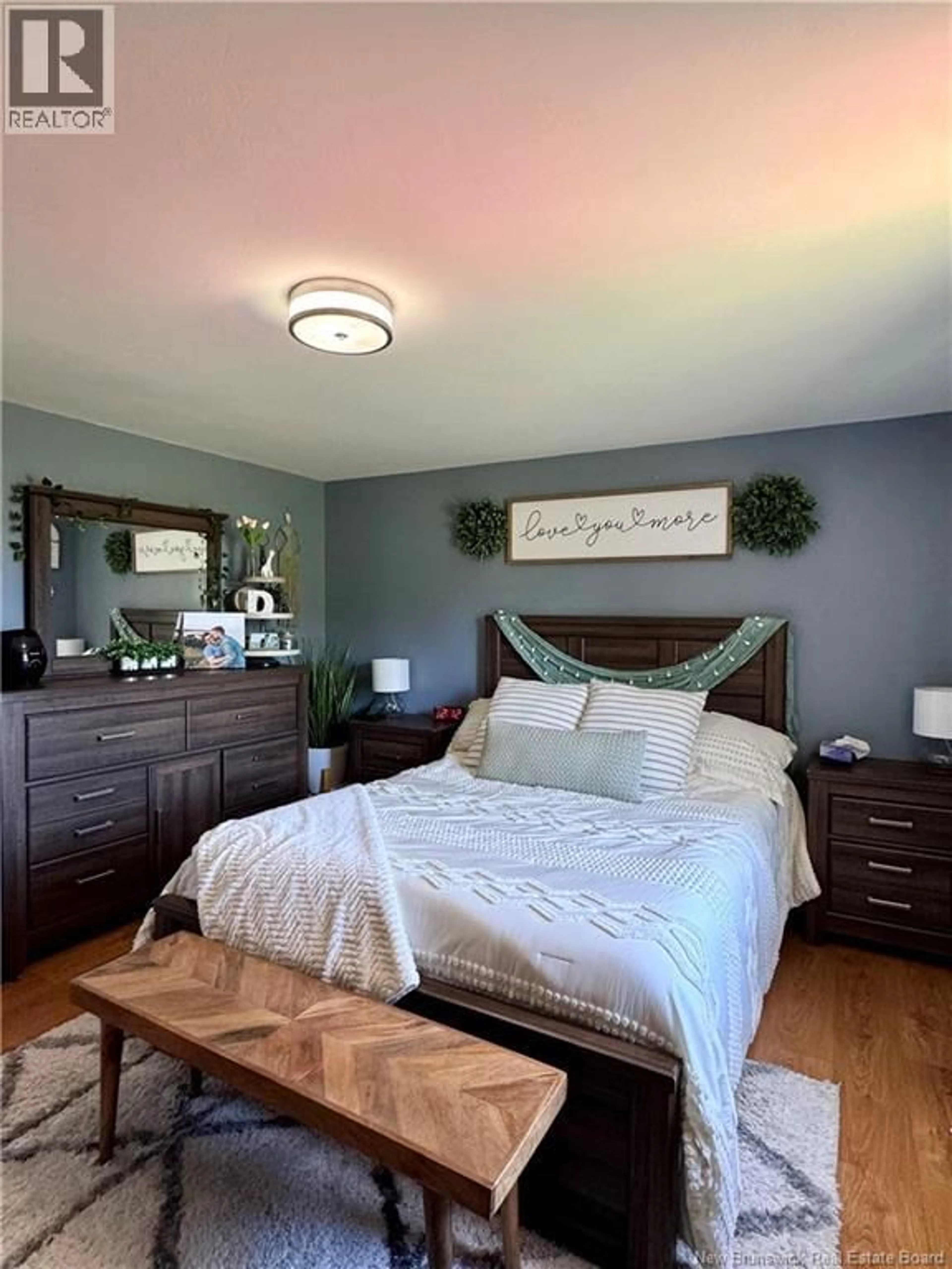 Bedroom with bed, wood/laminate floor for 775 NAPAN ROAD, Napan New Brunswick E1N5E3