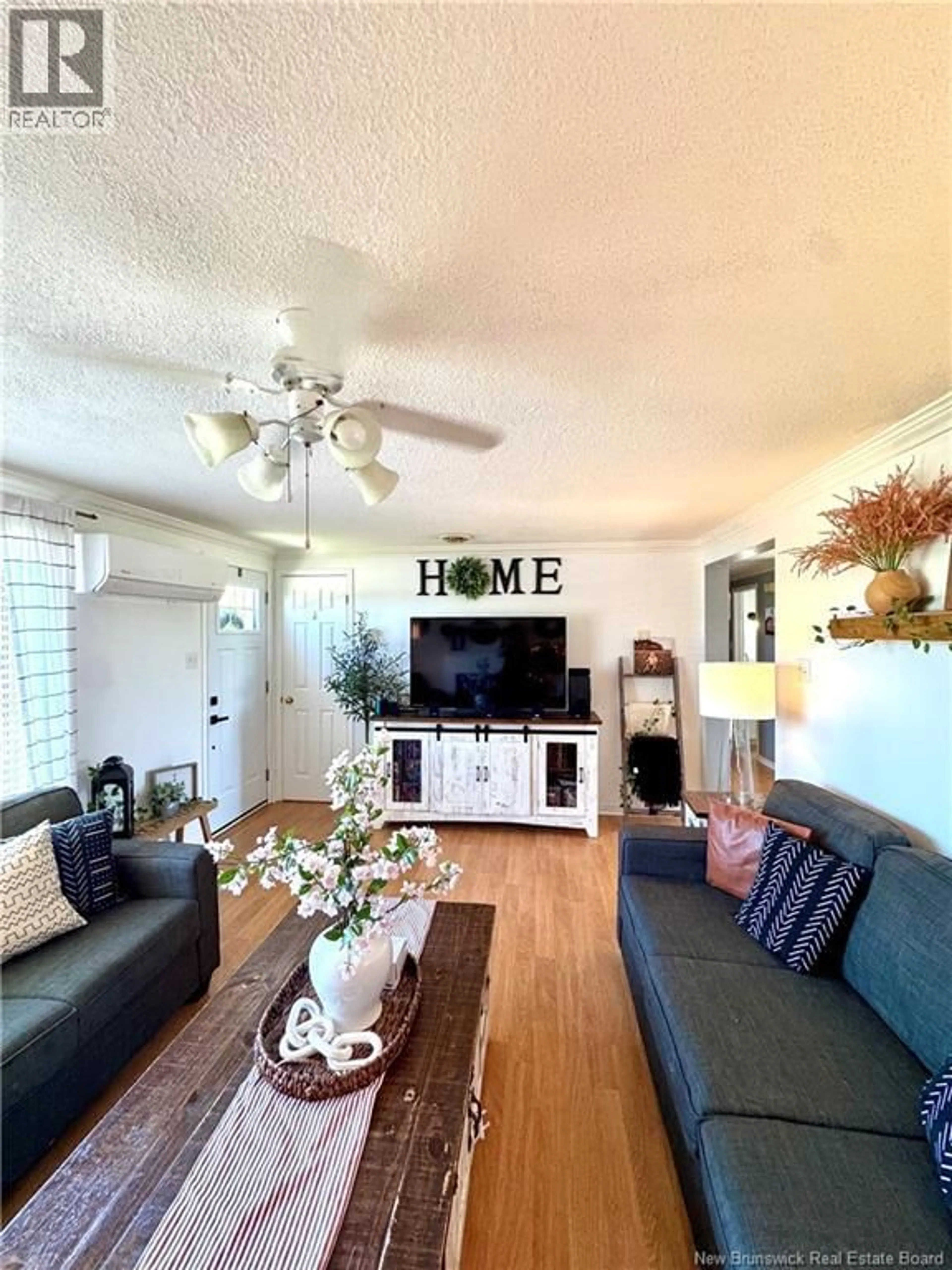 Living room with furniture, wood/laminate floor for 775 NAPAN ROAD, Napan New Brunswick E1N5E3