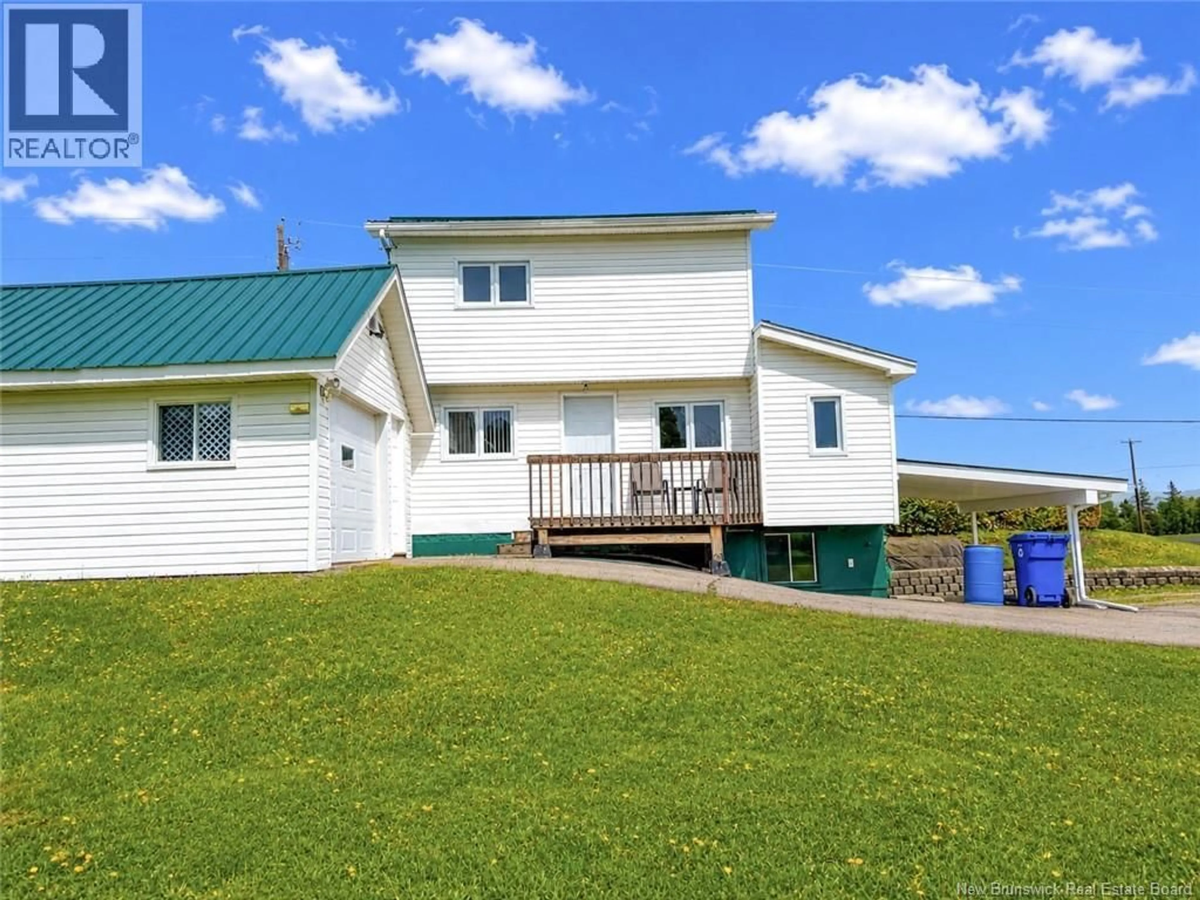 A pic from outside/outdoor area/front of a property/back of a property/a pic from drone, water/lake/river/ocean view for 5 SCOTT ROAD, Bairdsville New Brunswick E7H4V2