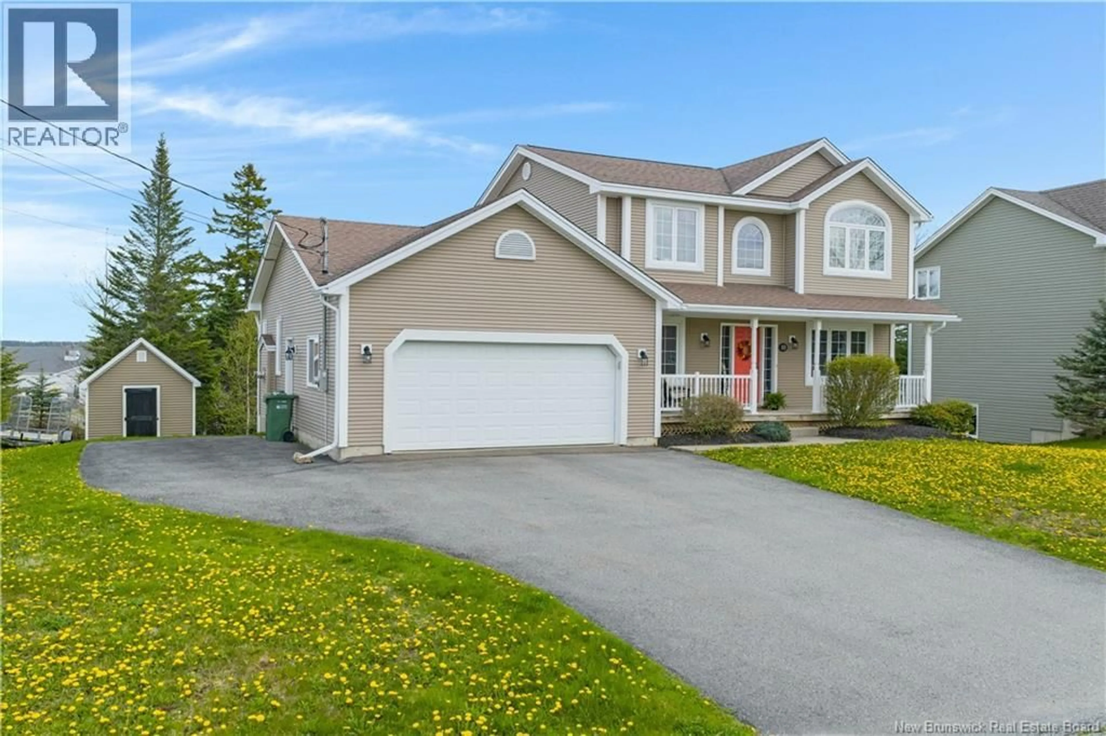 Home with vinyl exterior material, street for 10 GRANITE DRIVE, Quispamsis New Brunswick E2E0E4