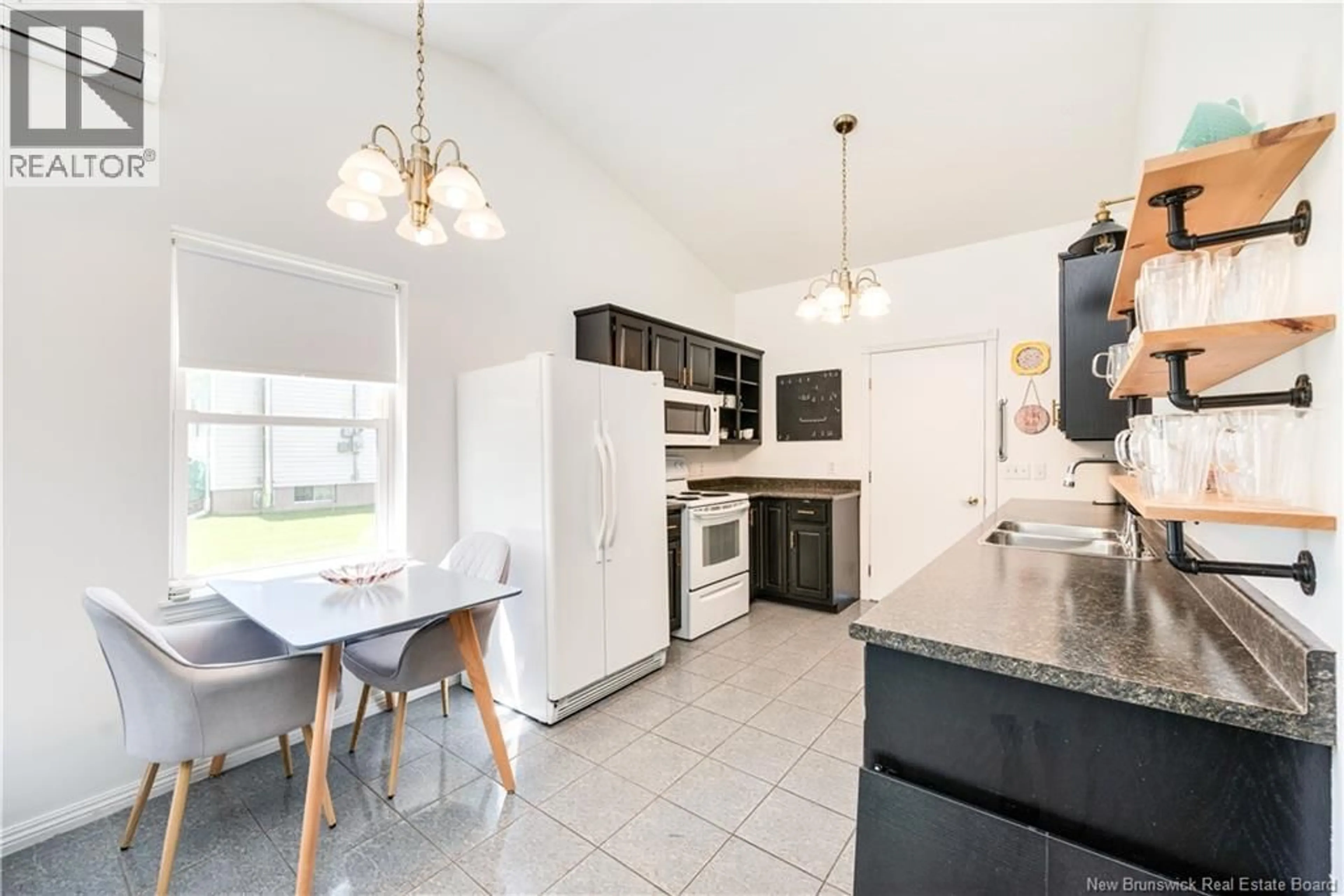 Open concept kitchen, ceramic/tile floor for 65 CALLAGHAN ROAD, Riverview New Brunswick E1B4P1