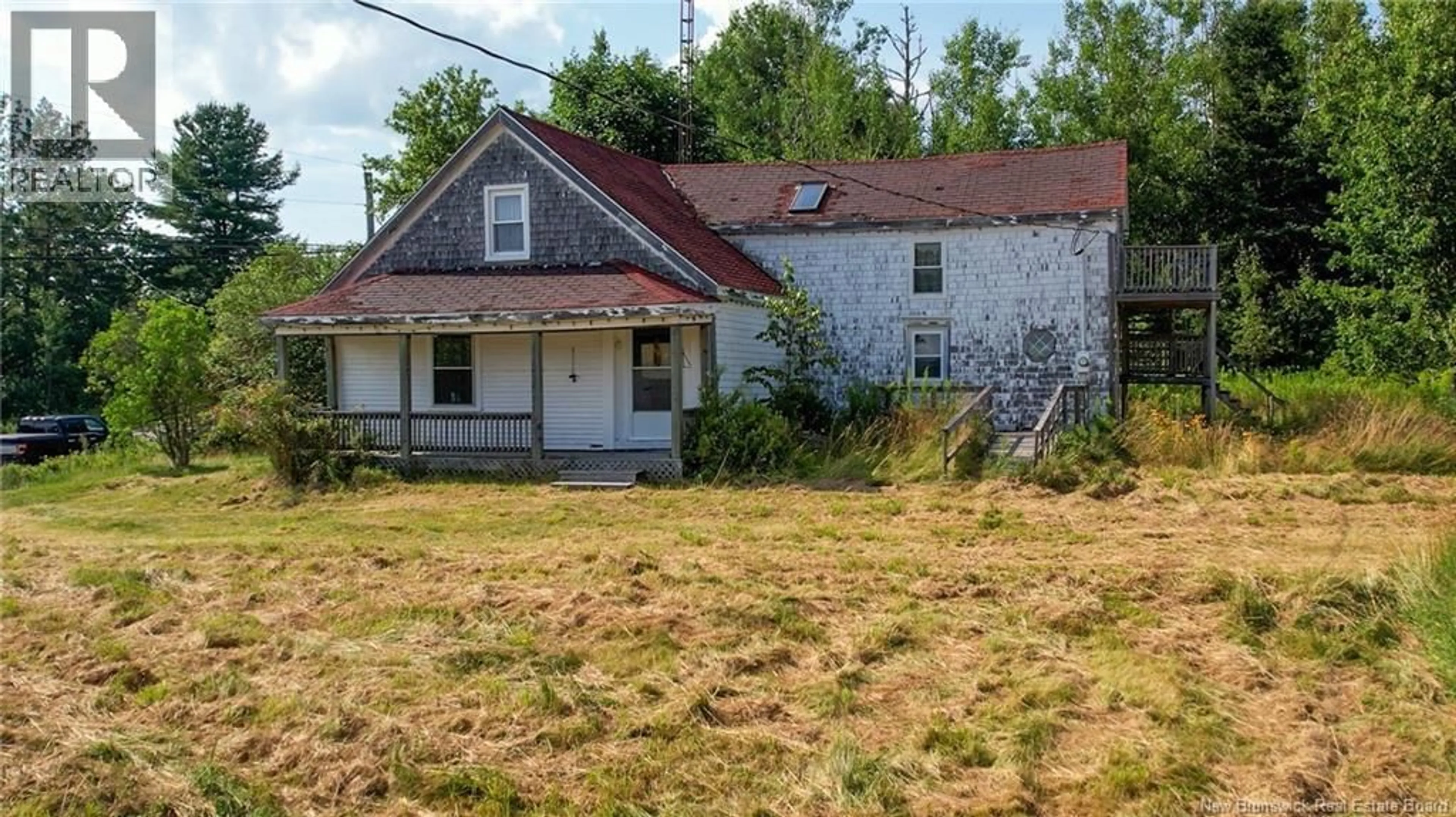 A pic from outside/outdoor area/front of a property/back of a property/a pic from drone, building for 3625 ROUTE 127, Bayside New Brunswick E5B2V3