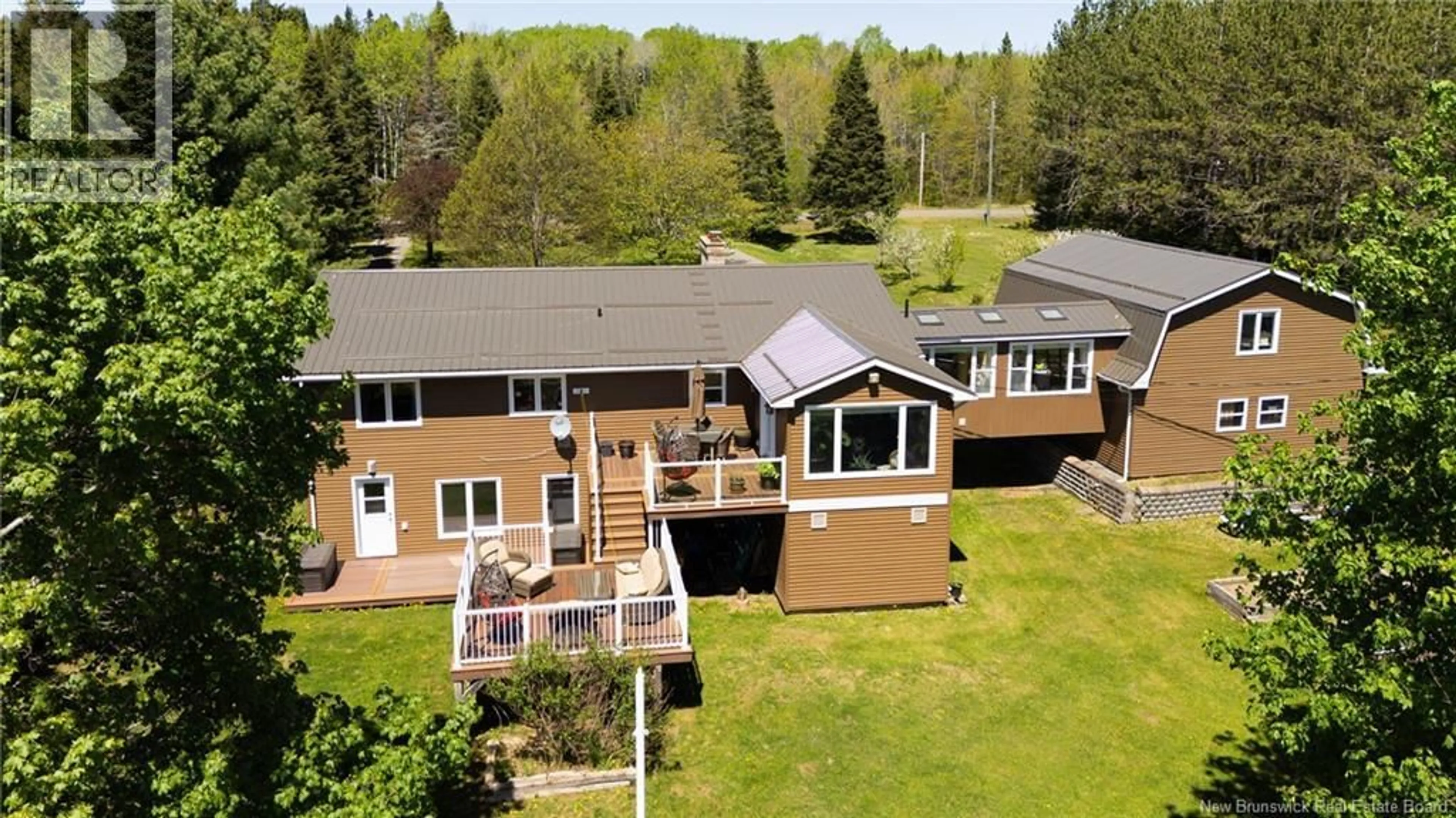 A pic from outside/outdoor area/front of a property/back of a property/a pic from drone, unknown for 295 MOLLINS ROAD, Colpitts Settlement New Brunswick E4J2X1
