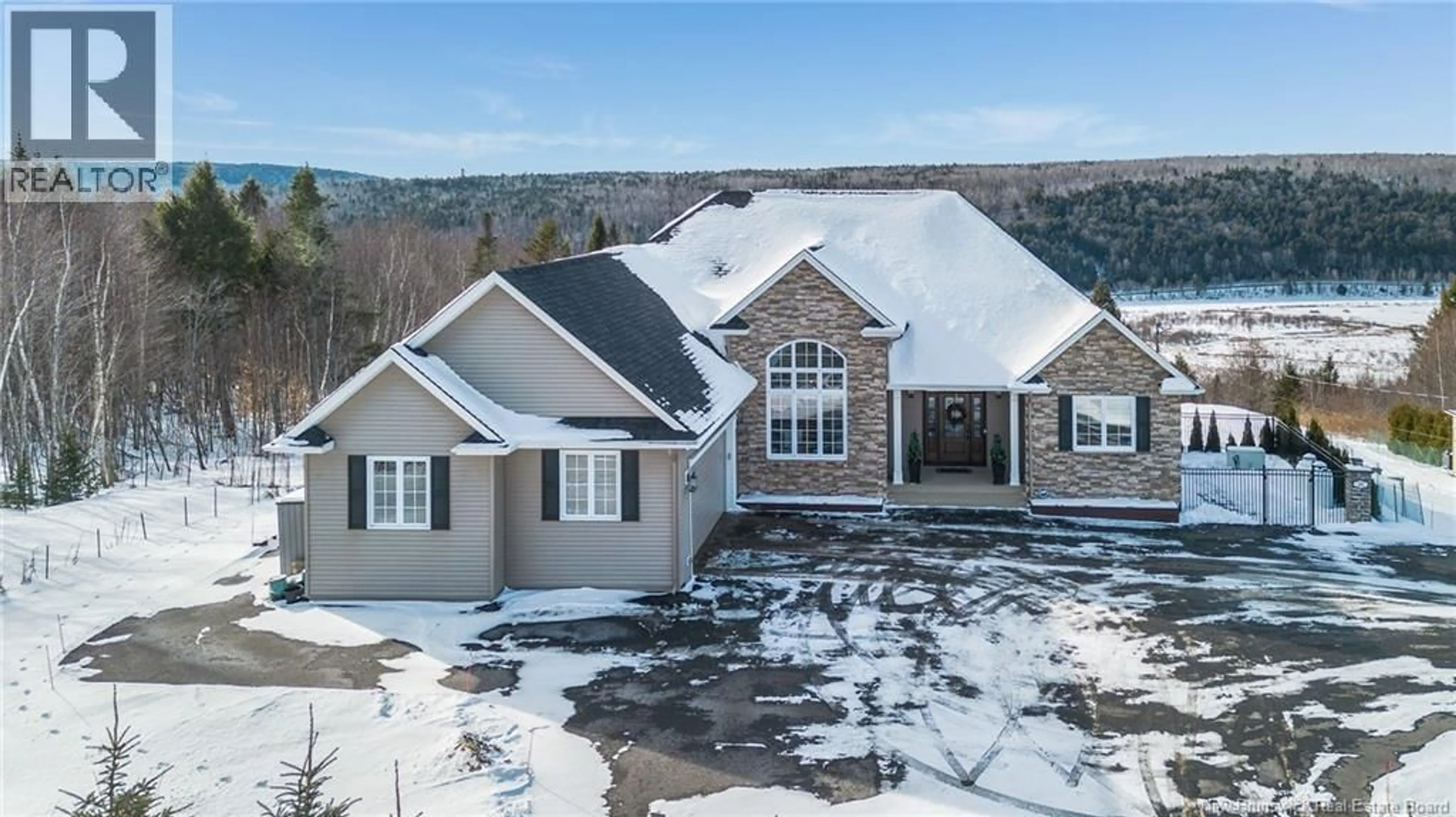A pic from outside/outdoor area/front of a property/back of a property/a pic from drone, unknown for 29 INSPIRATION LANE, Penniac New Brunswick E3A9X9