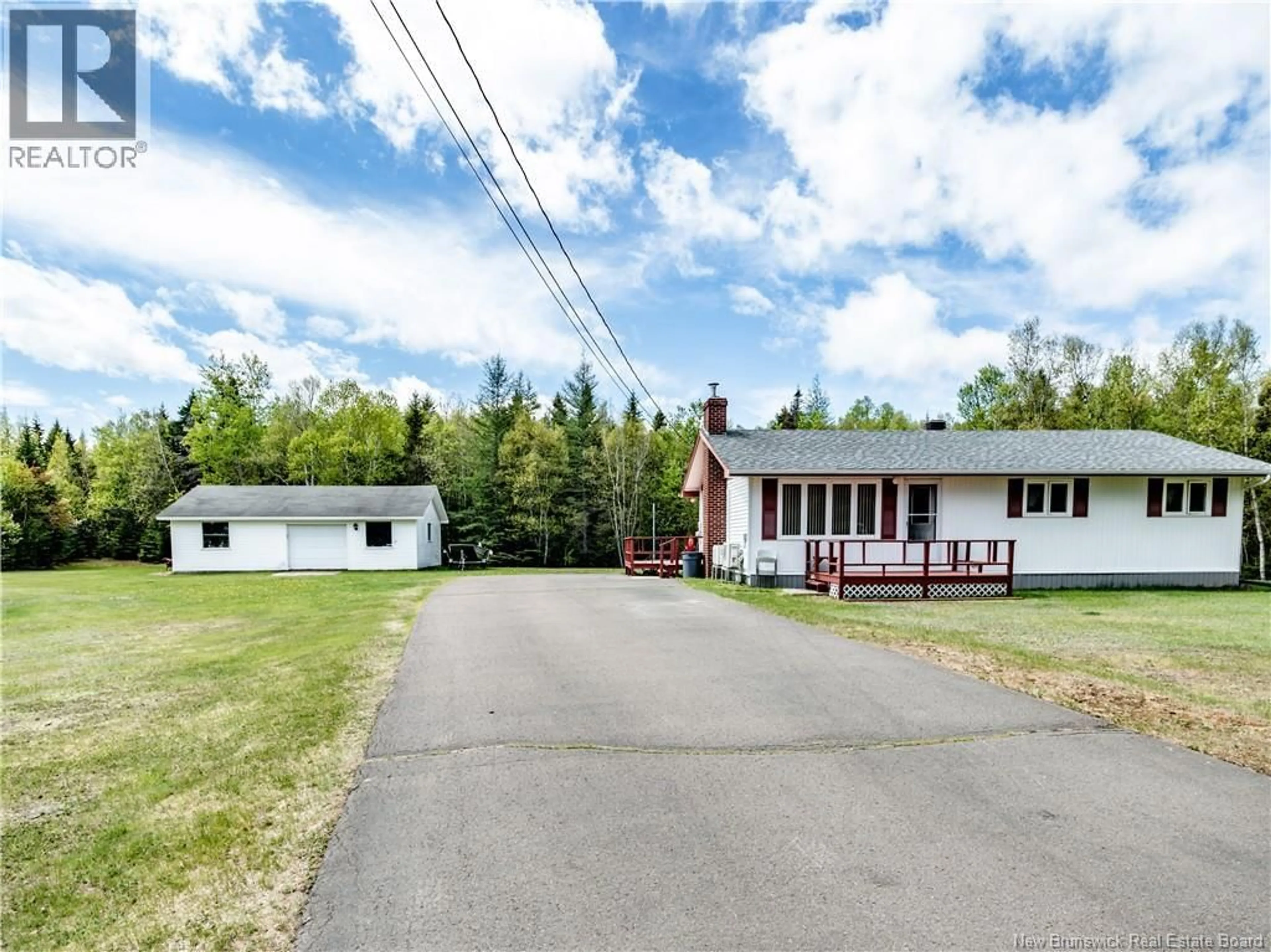 A pic from outside/outdoor area/front of a property/back of a property/a pic from drone, street for 2519 ROUTE 505, Richiboucto-Village New Brunswick E4W1M5