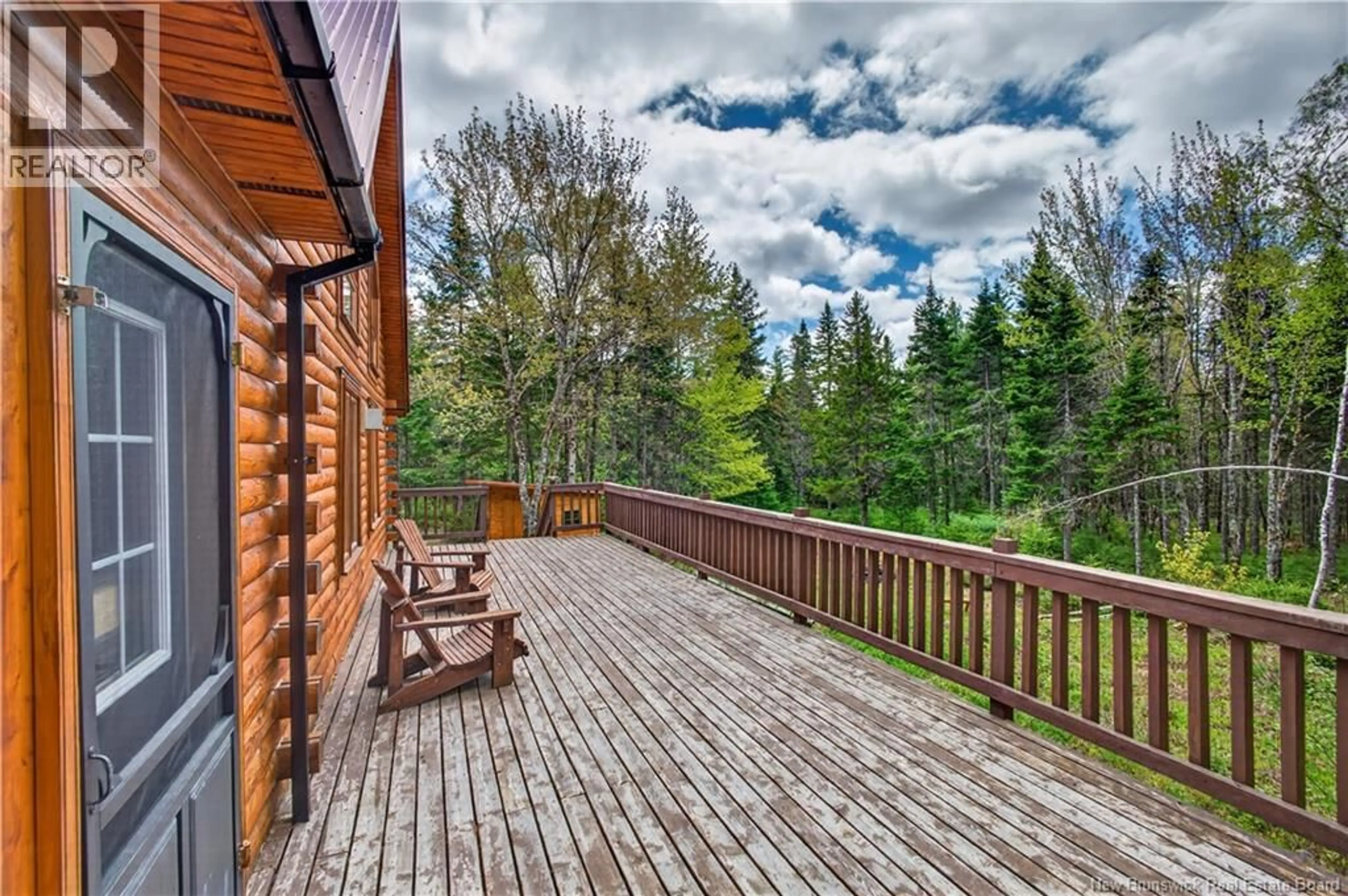 Patio, forest/trees view for 346 GUM ROAD, Bartibog Bridge New Brunswick E1V7H6
