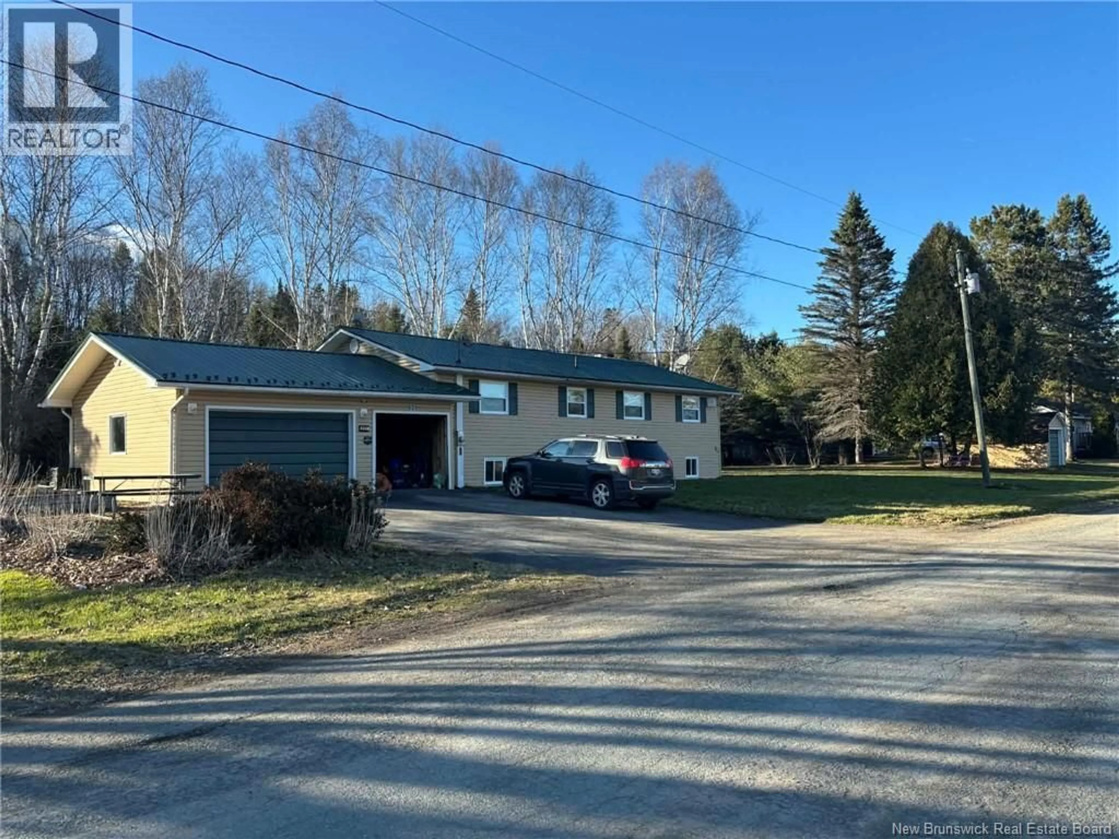 A pic from outside/outdoor area/front of a property/back of a property/a pic from drone, street for 20 CHESTER, Wicklow New Brunswick E7L3V4