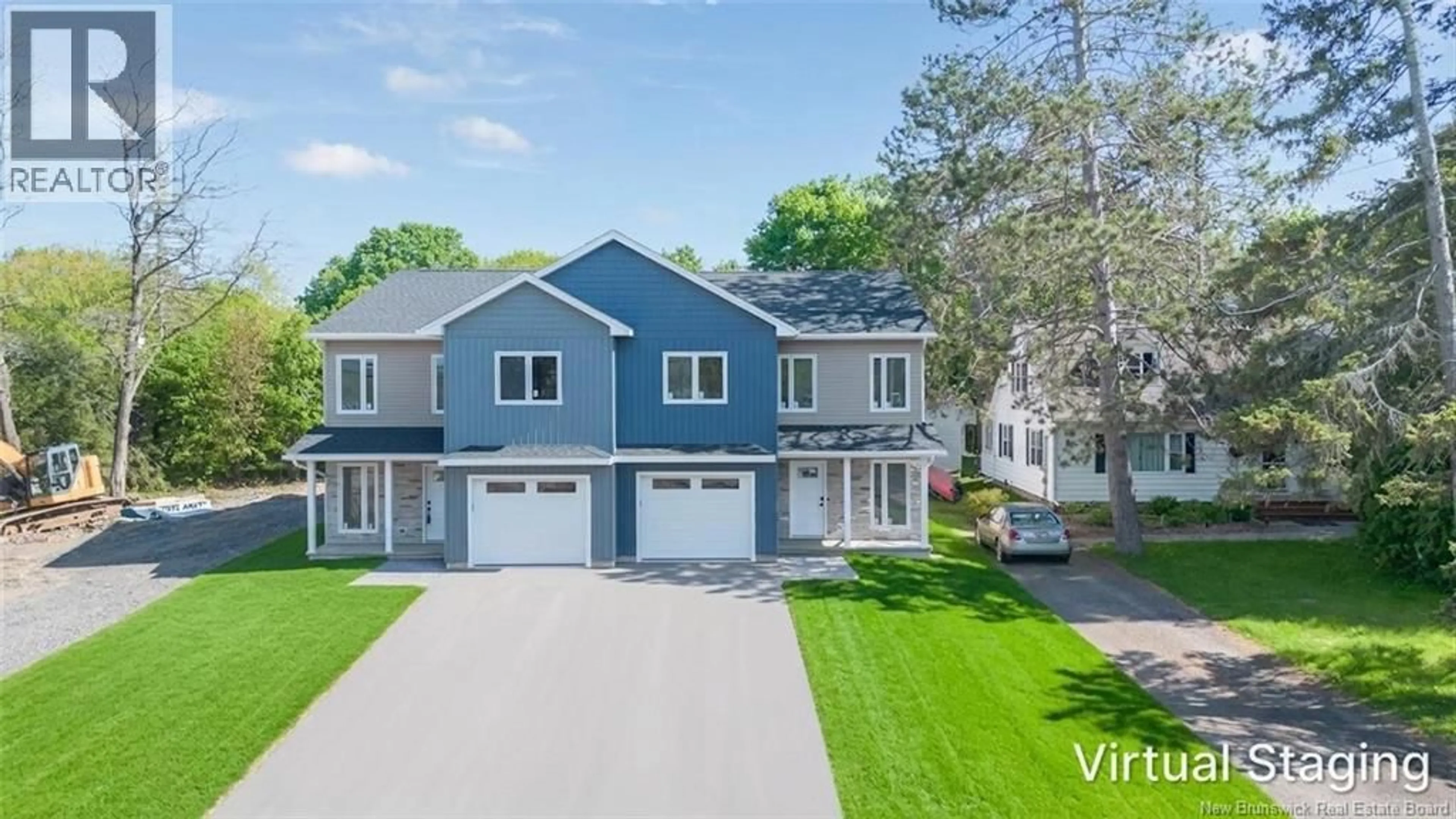 Home with vinyl exterior material, street for B - 378 WOODSTOCK ROAD, Fredericton New Brunswick E3B2H7
