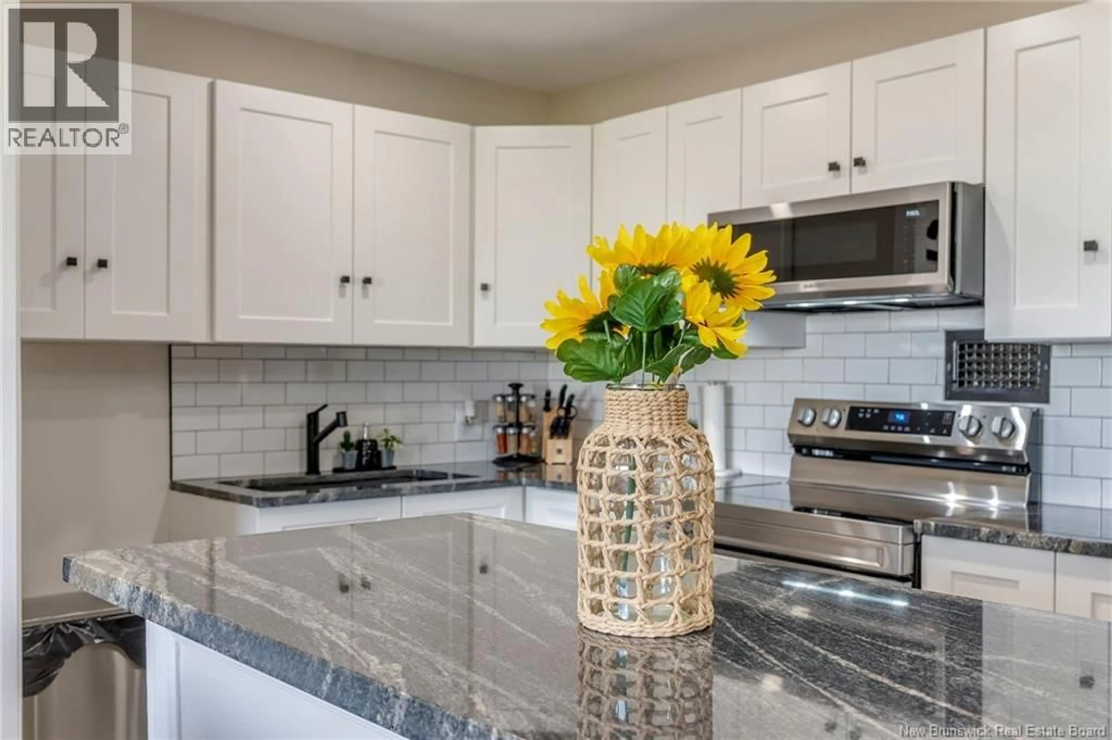 Open concept kitchen, ceramic/tile floor for A33 - 500 DOUGLAS AVENUE, Saint John New Brunswick E2K1E7
