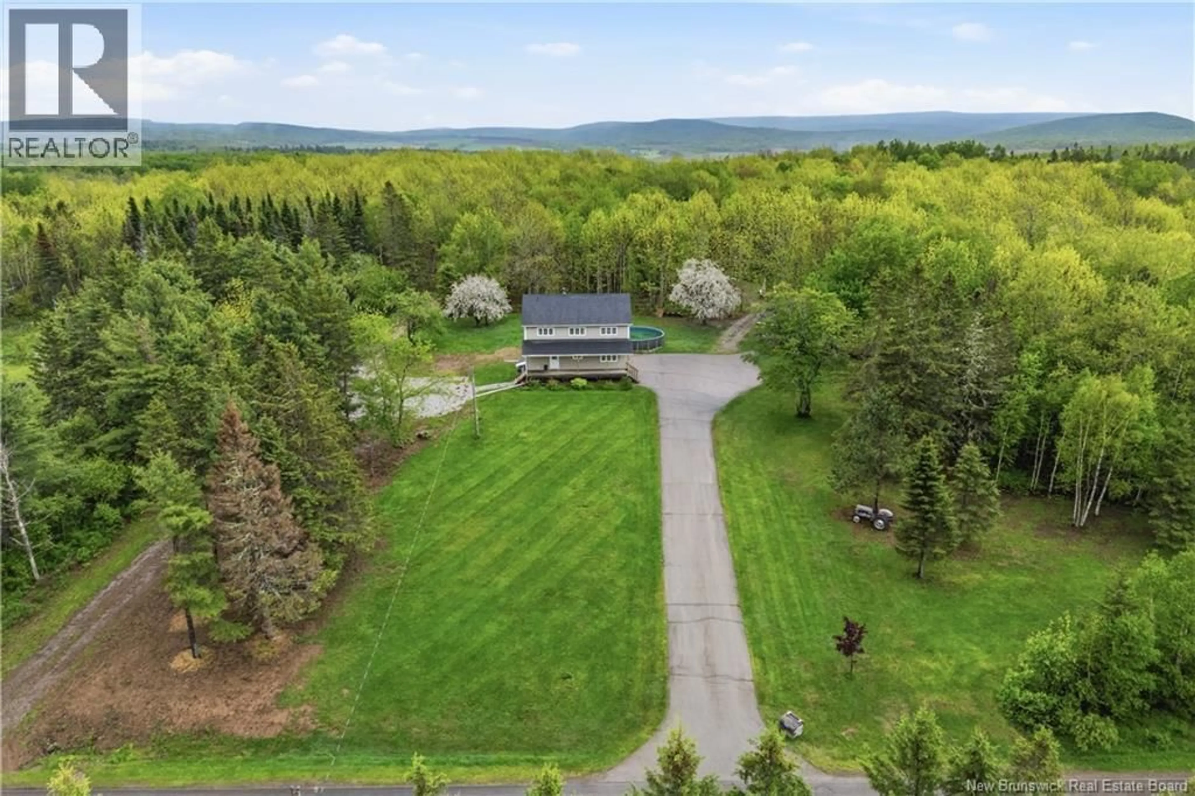 A pic from outside/outdoor area/front of a property/back of a property/a pic from drone, unknown for 225 QUIRK ROAD, Wards Creek New Brunswick E4E4P1