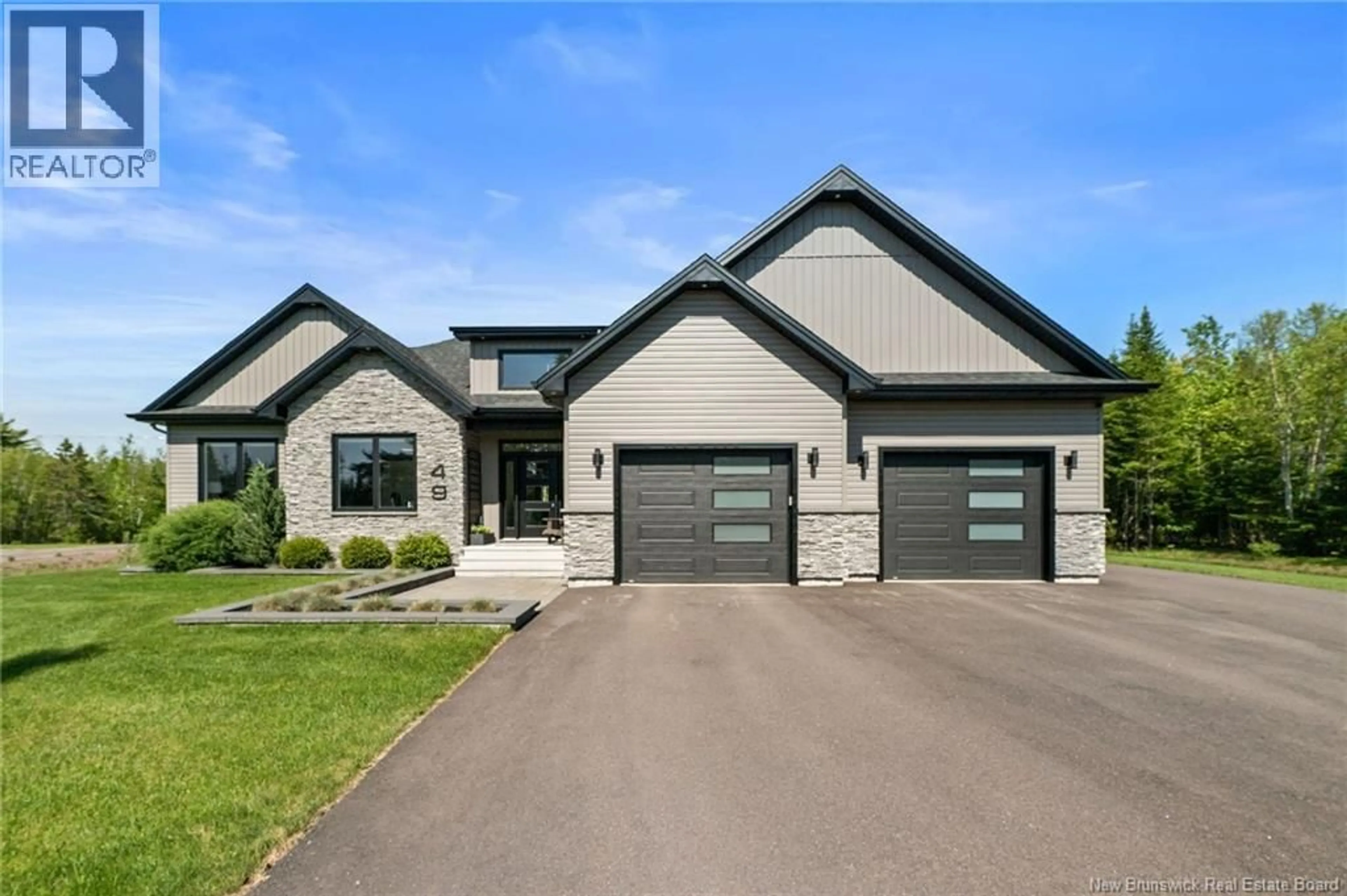 Home with brick exterior material, street for 49 CHANTERELLE STREET, Greater Lakeburn New Brunswick E1H0L5
