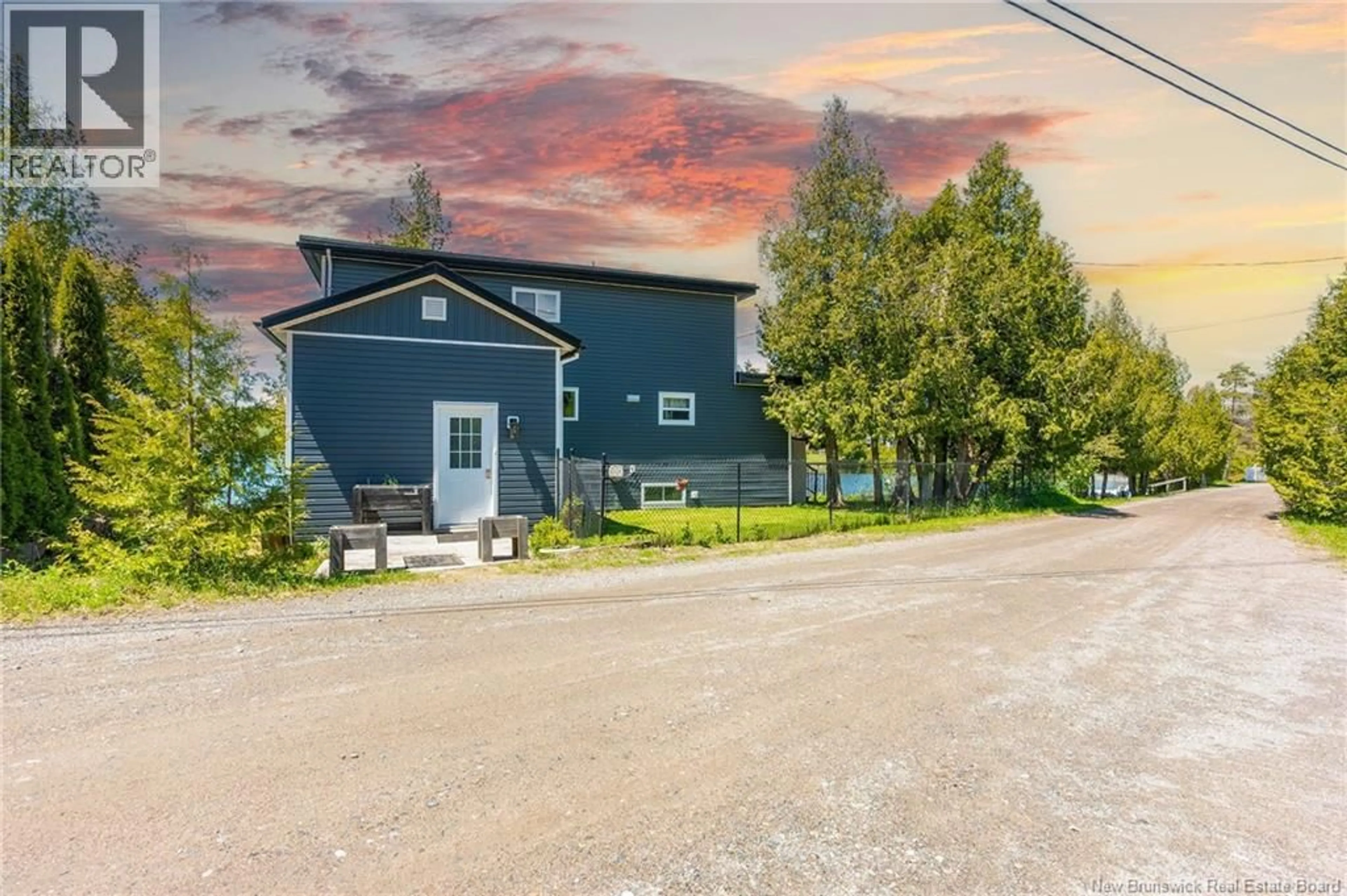A pic from outside/outdoor area/front of a property/back of a property/a pic from drone, street for 9 WATERCREST ROAD, Rothesay New Brunswick E2S1B7