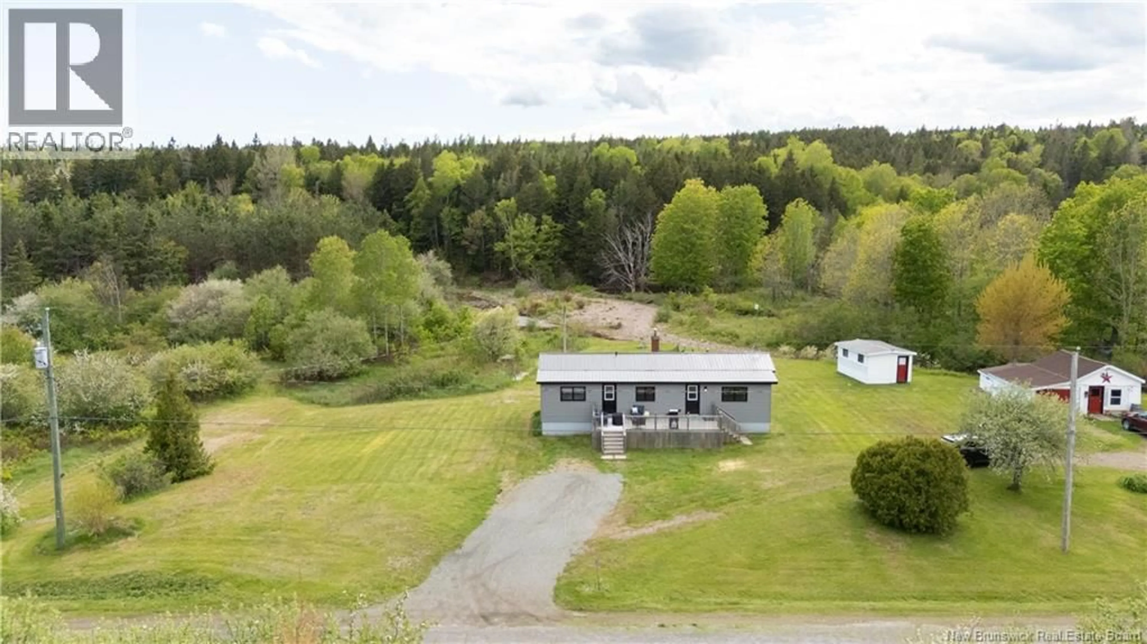 A pic from outside/outdoor area/front of a property/back of a property/a pic from drone, unknown for 670 ALBERT MINES ROAD, Albert Mines New Brunswick E4H1R7