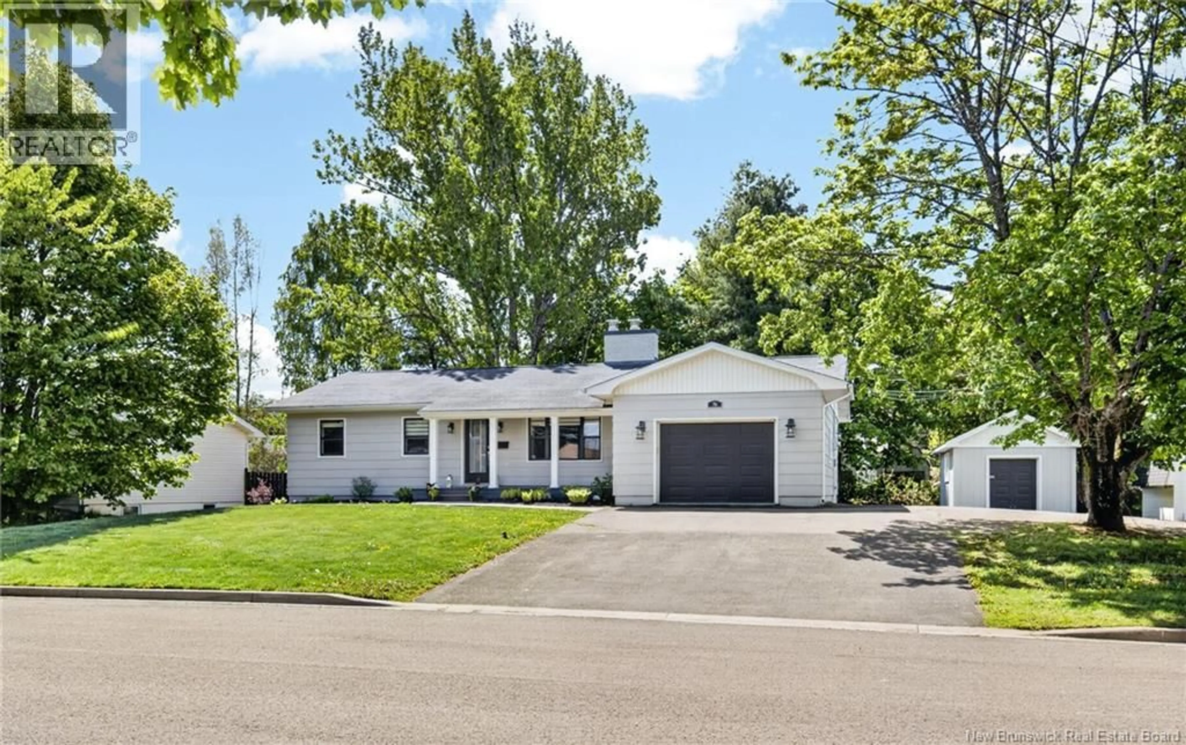 Home with vinyl exterior material, street for 76 AVALON STREET, Dieppe New Brunswick E1A1J9