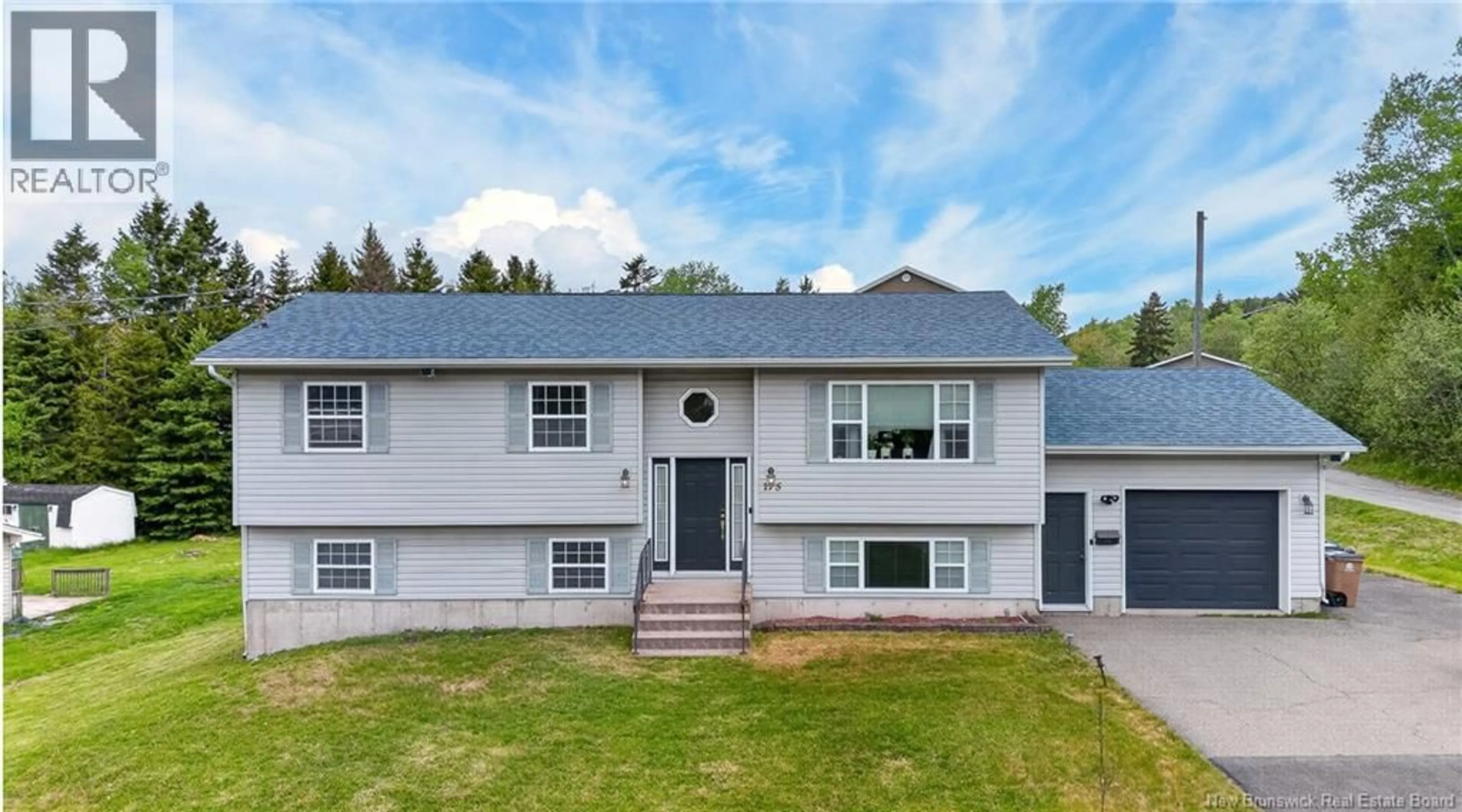 Home with vinyl exterior material, street for 175 GOLDEN GROVE ROAD, Saint John New Brunswick E2H1X2